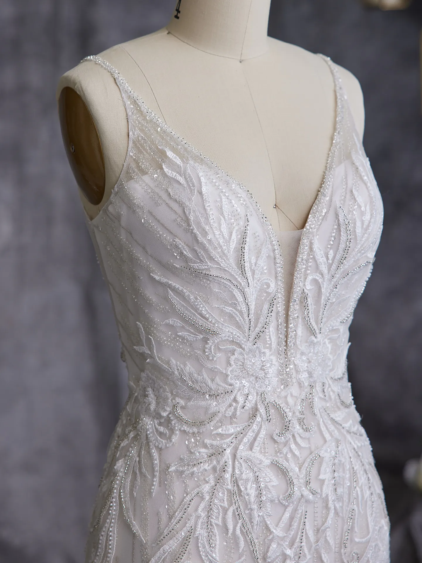 Sottero and Midgley Sheath Wedding Dress Luella 23SK055A01 Alt101