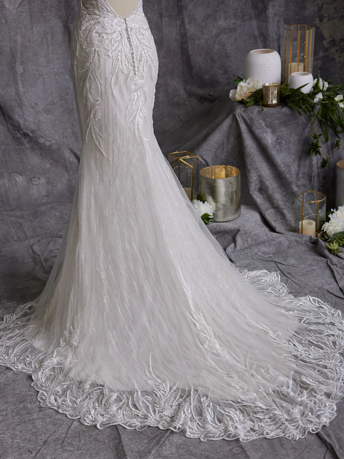Sottero and Midgley Sheath Wedding Dress Luella 23SK055A01 Alt106
