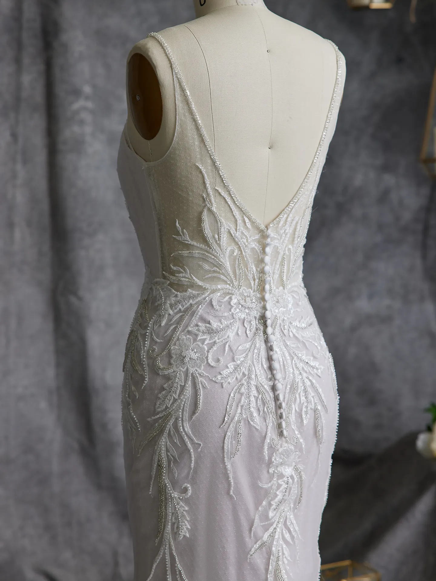 Sottero and Midgley Sheath Wedding Dress Luella 23SK055B02 Alt108