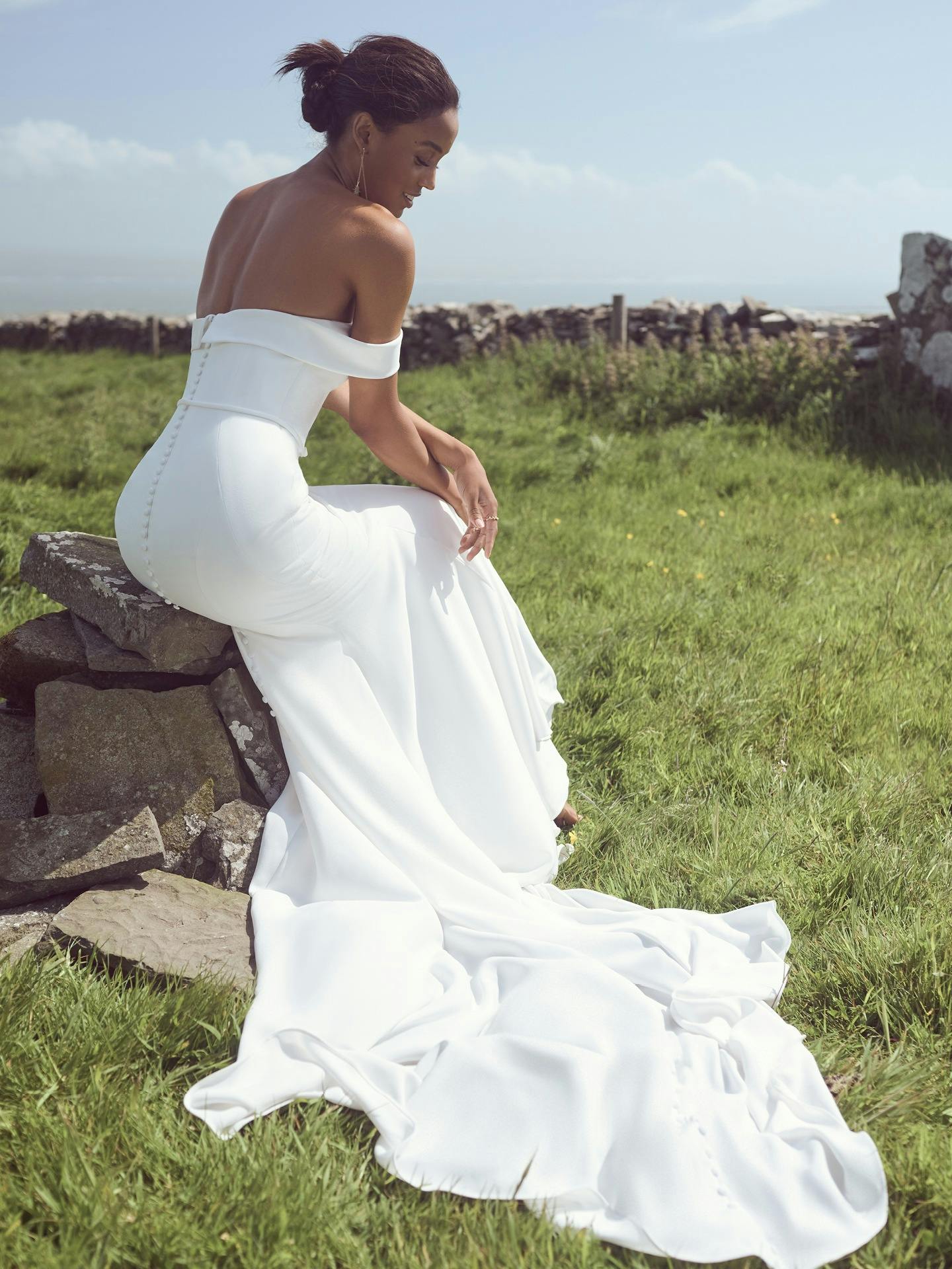 Rebecca Ingram ウェディングドレス Marigold Sparkly A-Line Wedding Dress | Rebecca Ingram