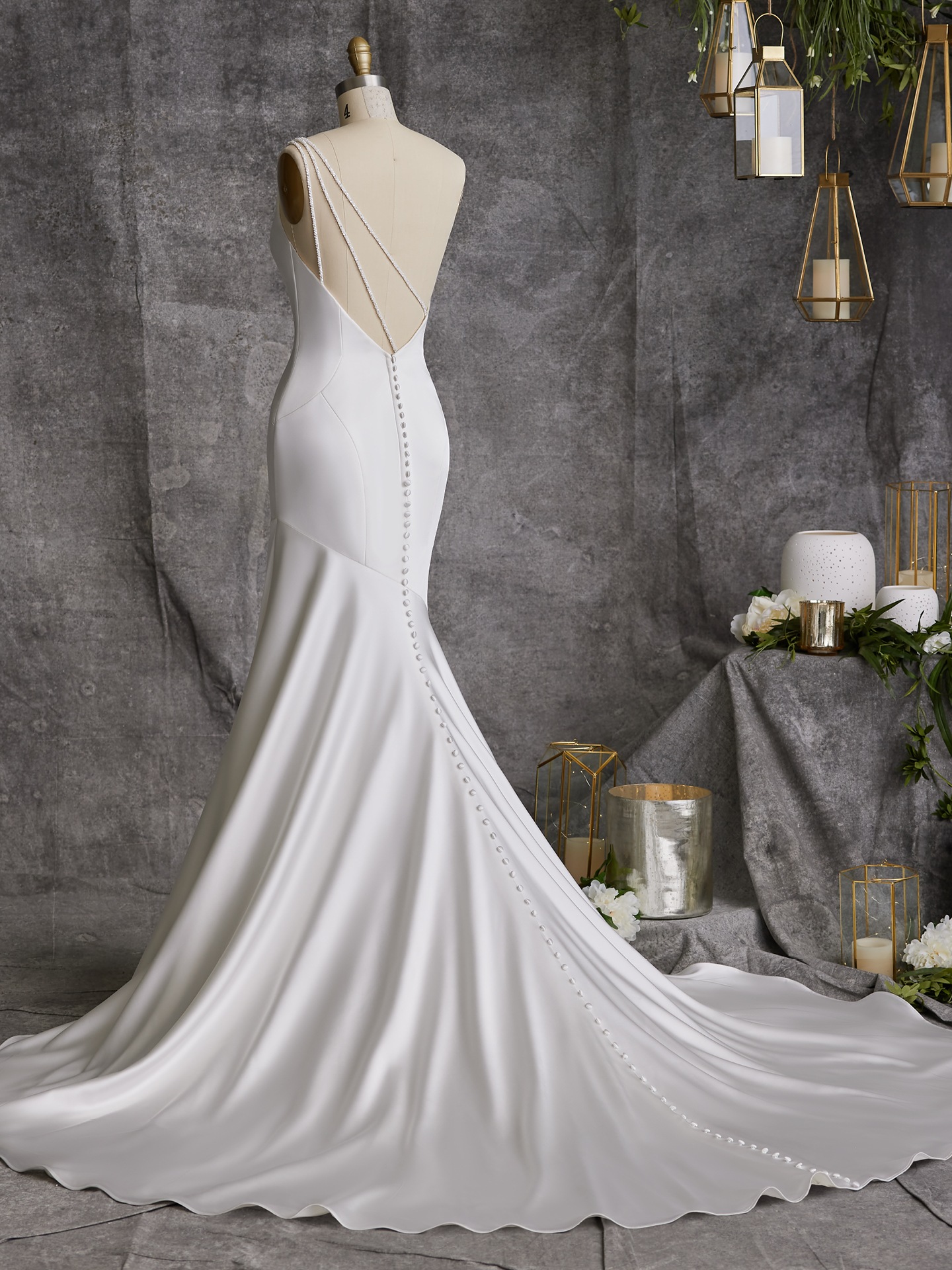 Maggie sottero satin hotsell