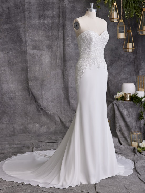 Rebecca Ingram Sheath Wedding Dress Shoshanna 23RK070A01 Alt100