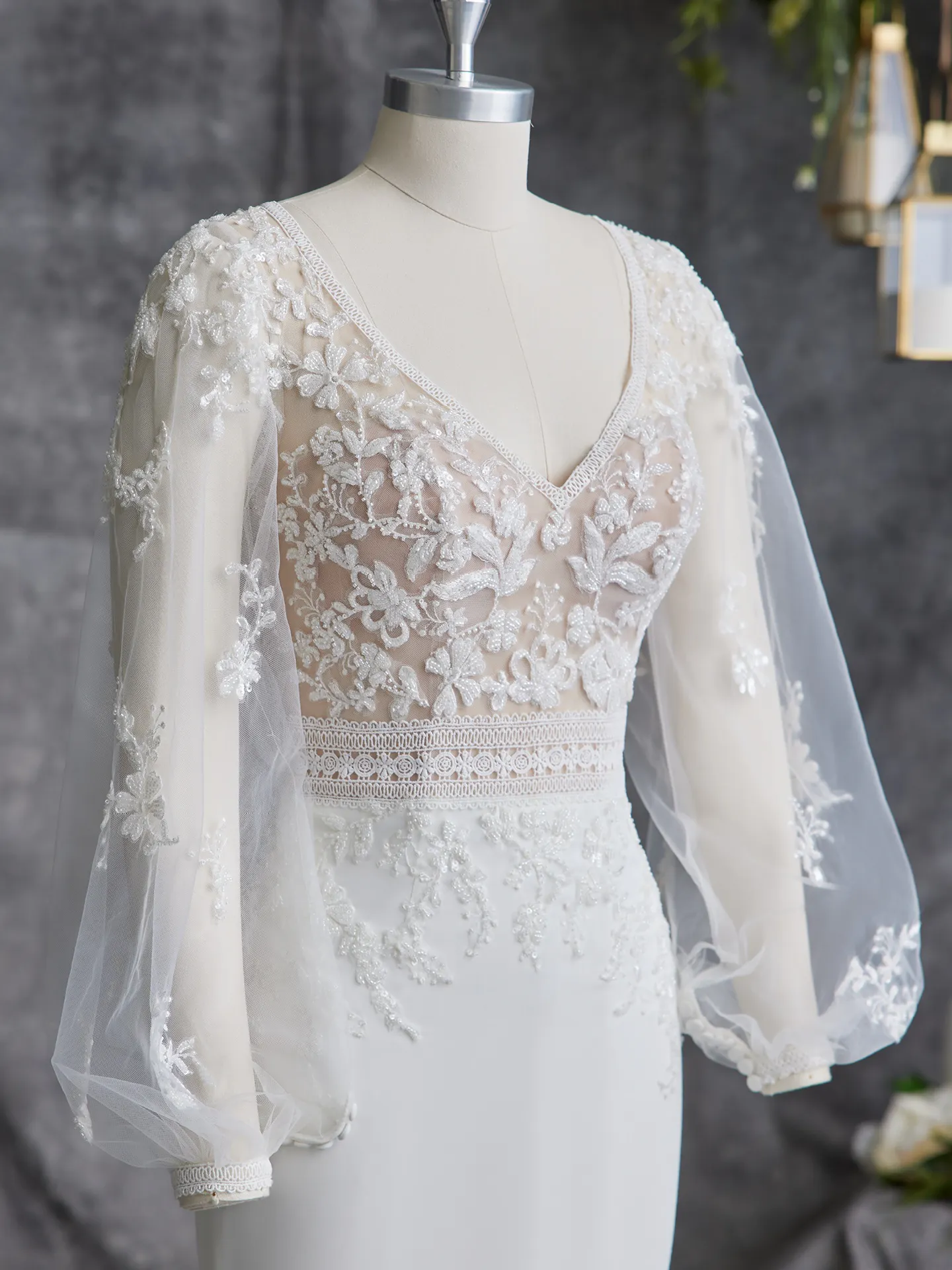 Rebecca Ingram Sheath Wedding Dress Tatum 23RN045A01 Alt101
