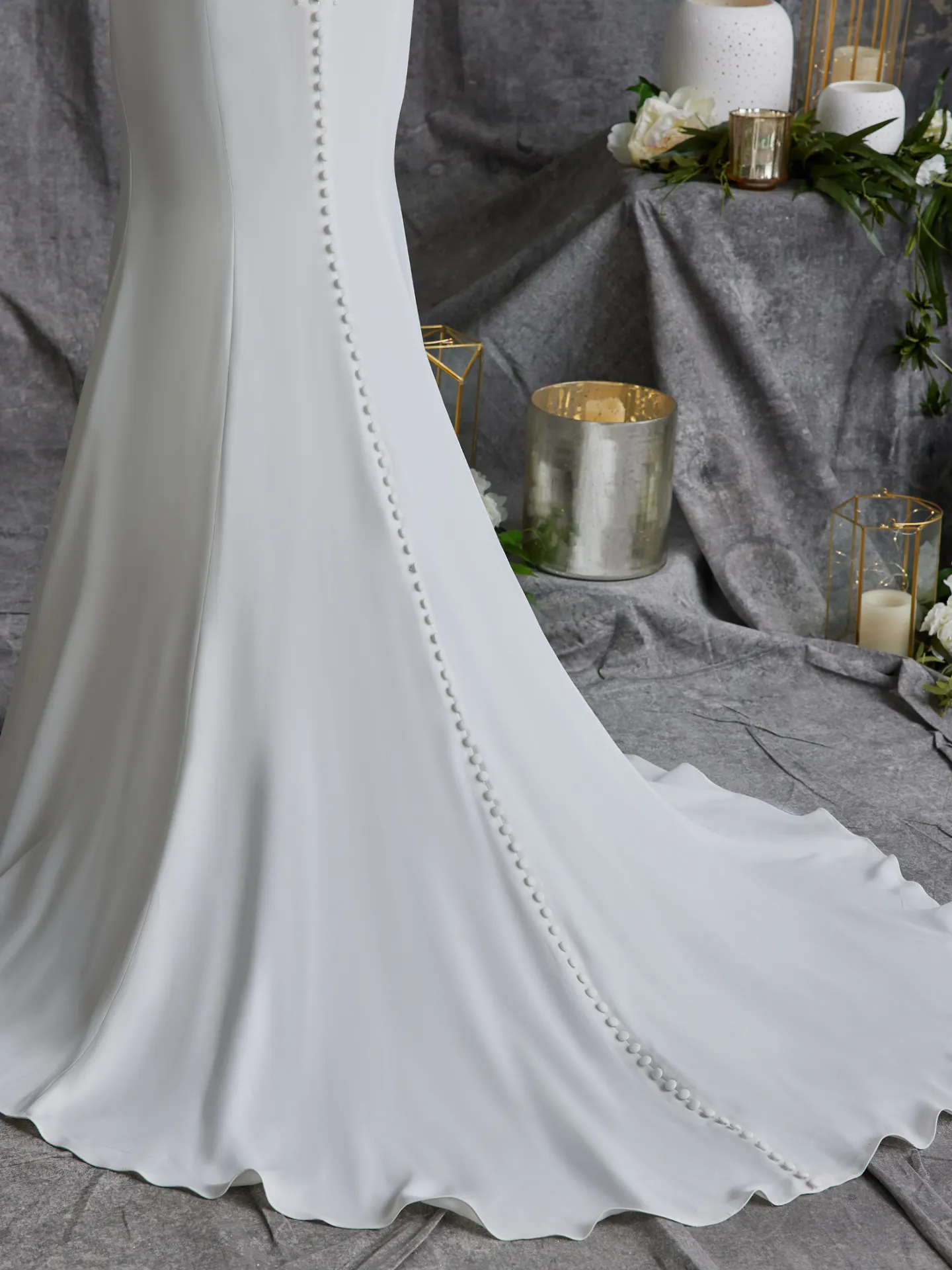 Rebecca Ingram Sheath Wedding Dress Tatum 23RN045A01 Alt106