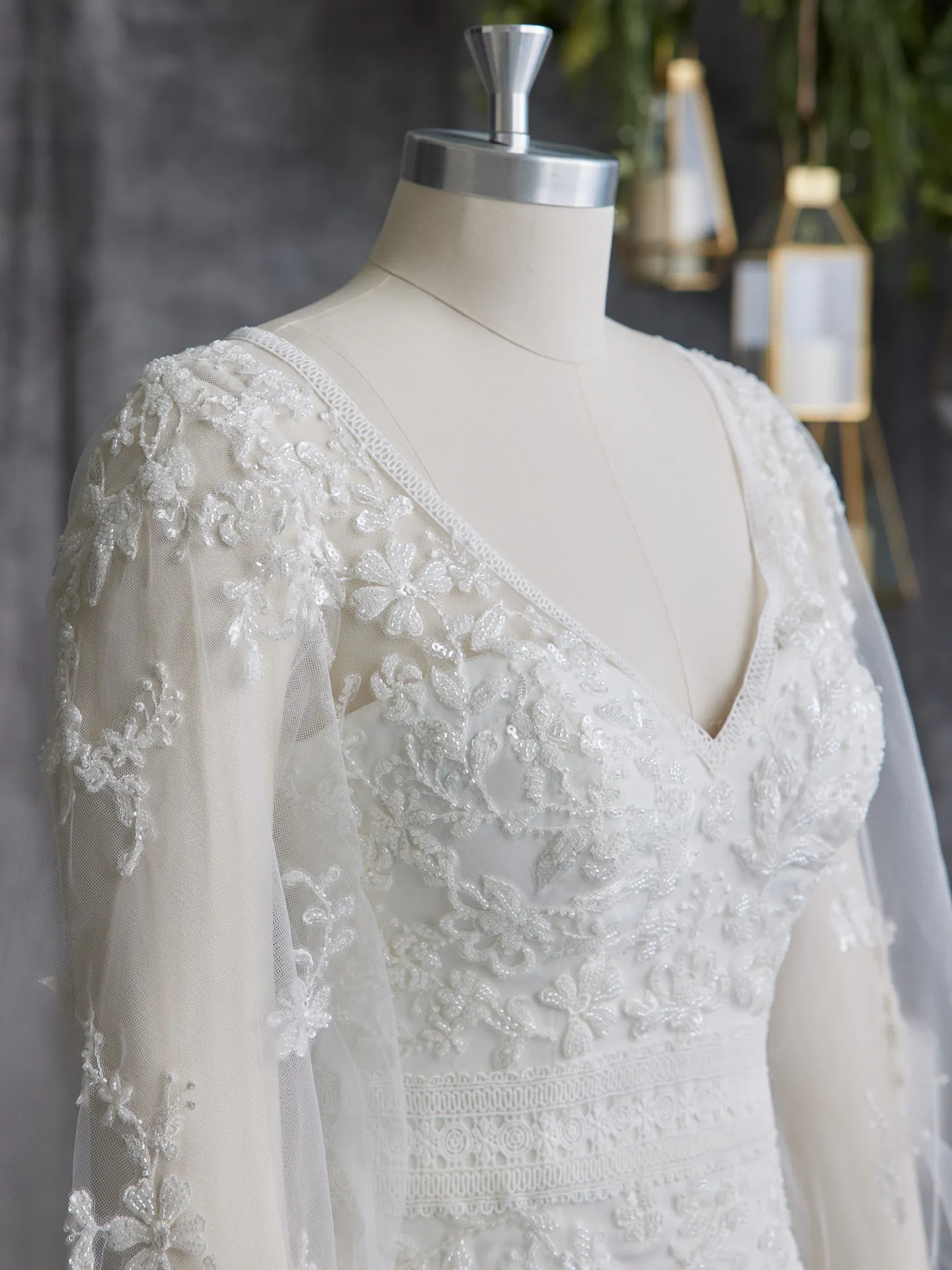 Rebecca Ingram Sheath Wedding Dress Tatum 23RN045B01 Alt107