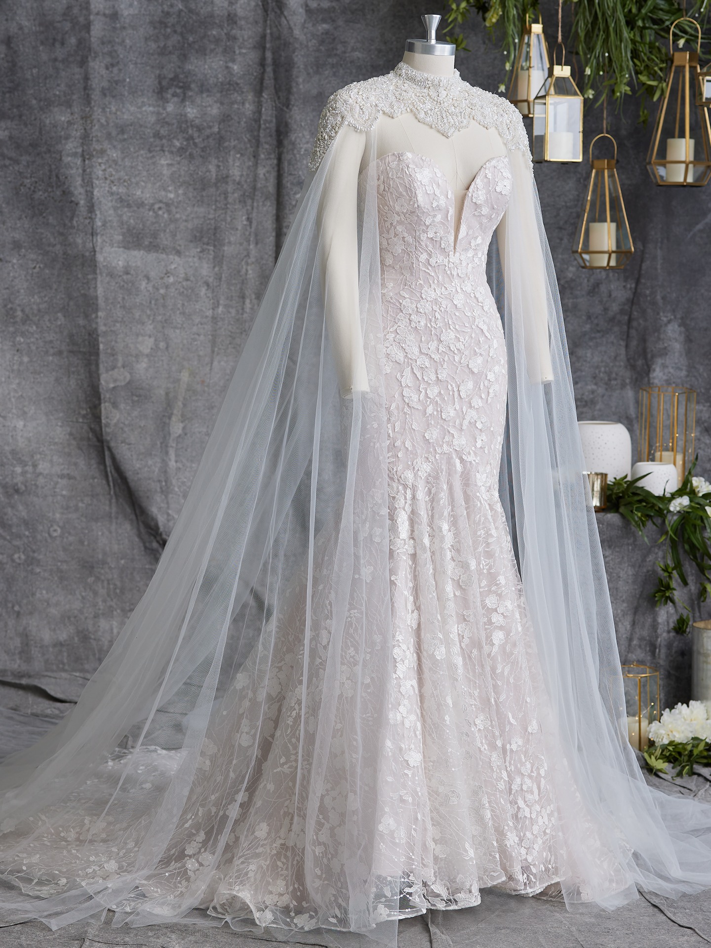 Maggie sottero clearance cape