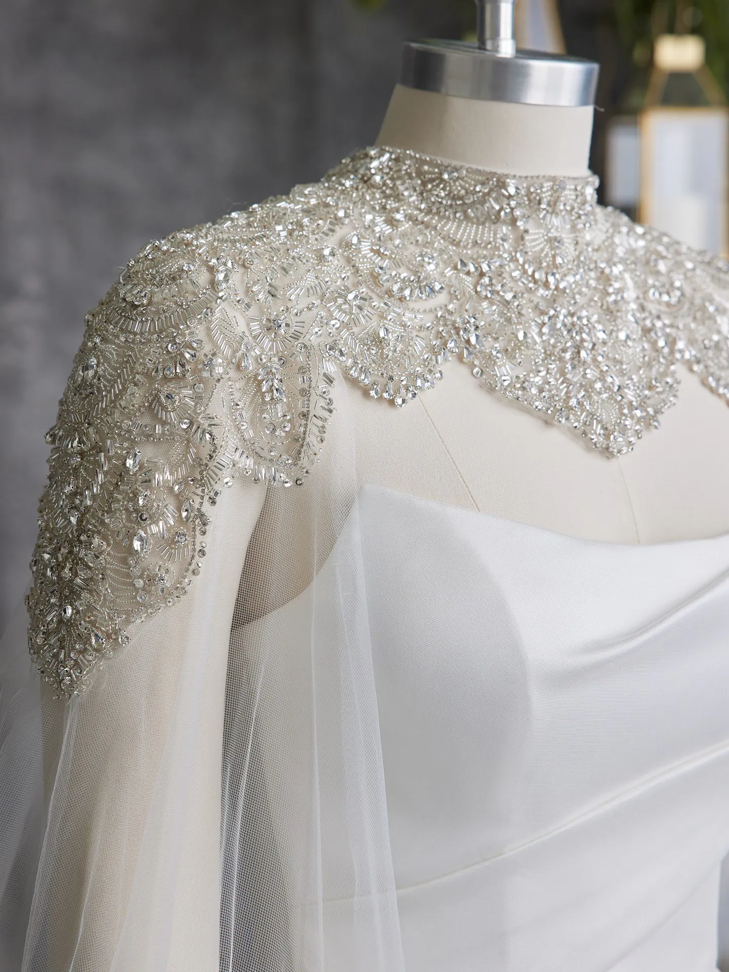 Accessory Wedding Cape Clark CAB23SC103000 Alt100