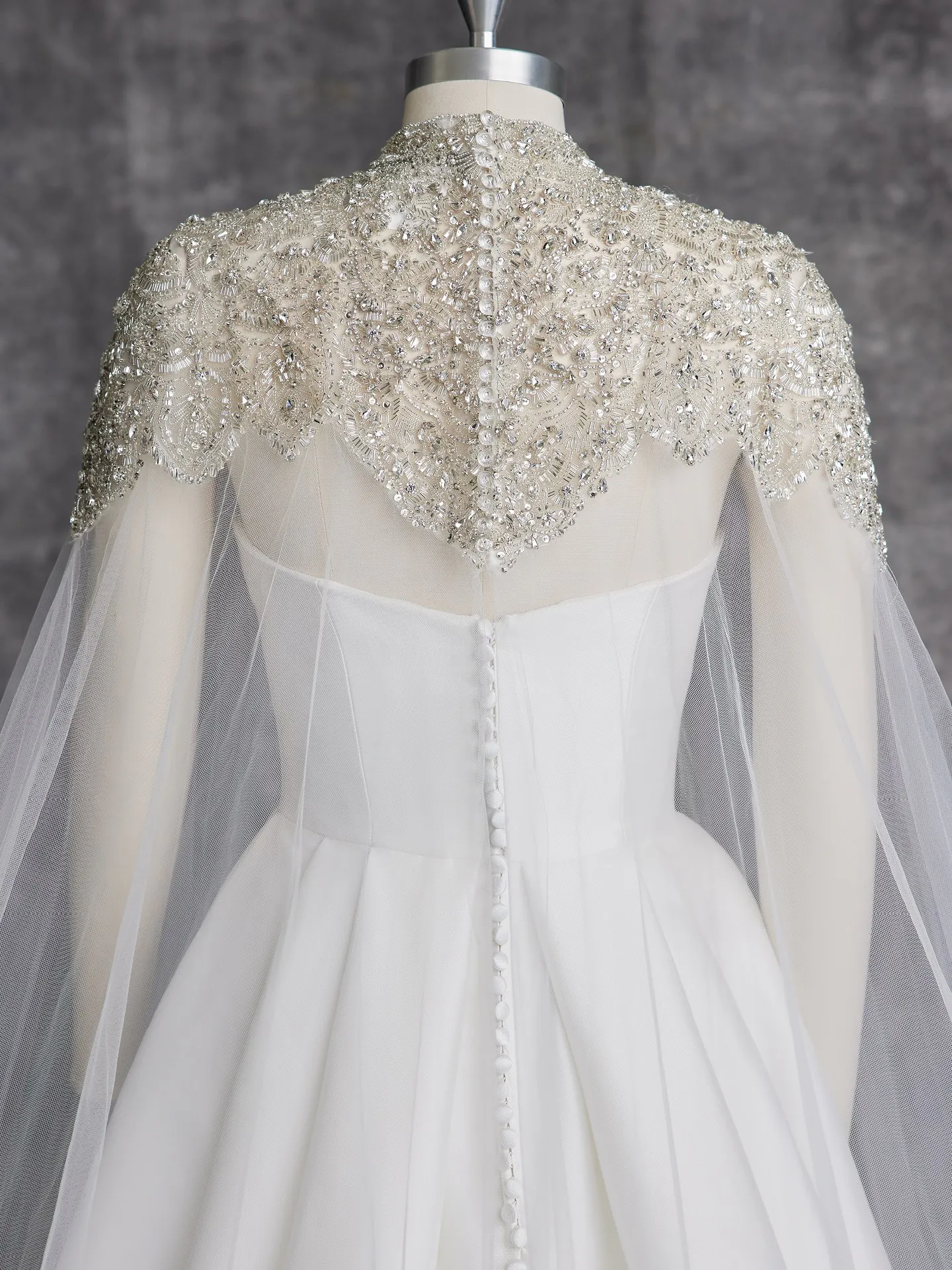 Accessory Wedding Cape Clark CAB23SC103000 Alt101