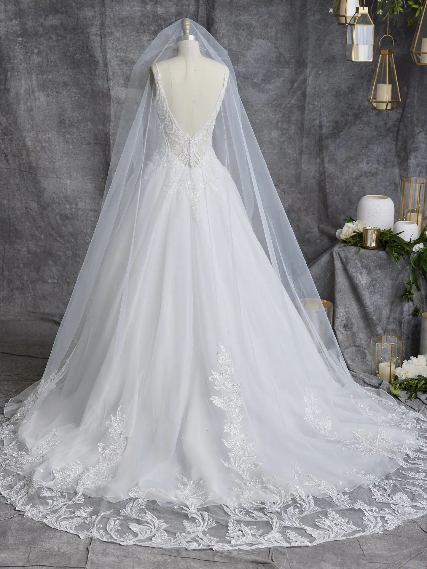 Accessory Wedding Veil Fairbanks VL023MC050000 Alt100