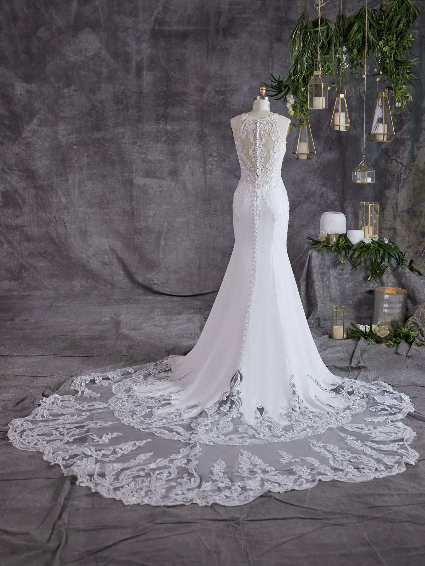 maggie sottero halter wedding dress Audrina Crepe Bridal | Web Collection: Sample Sale