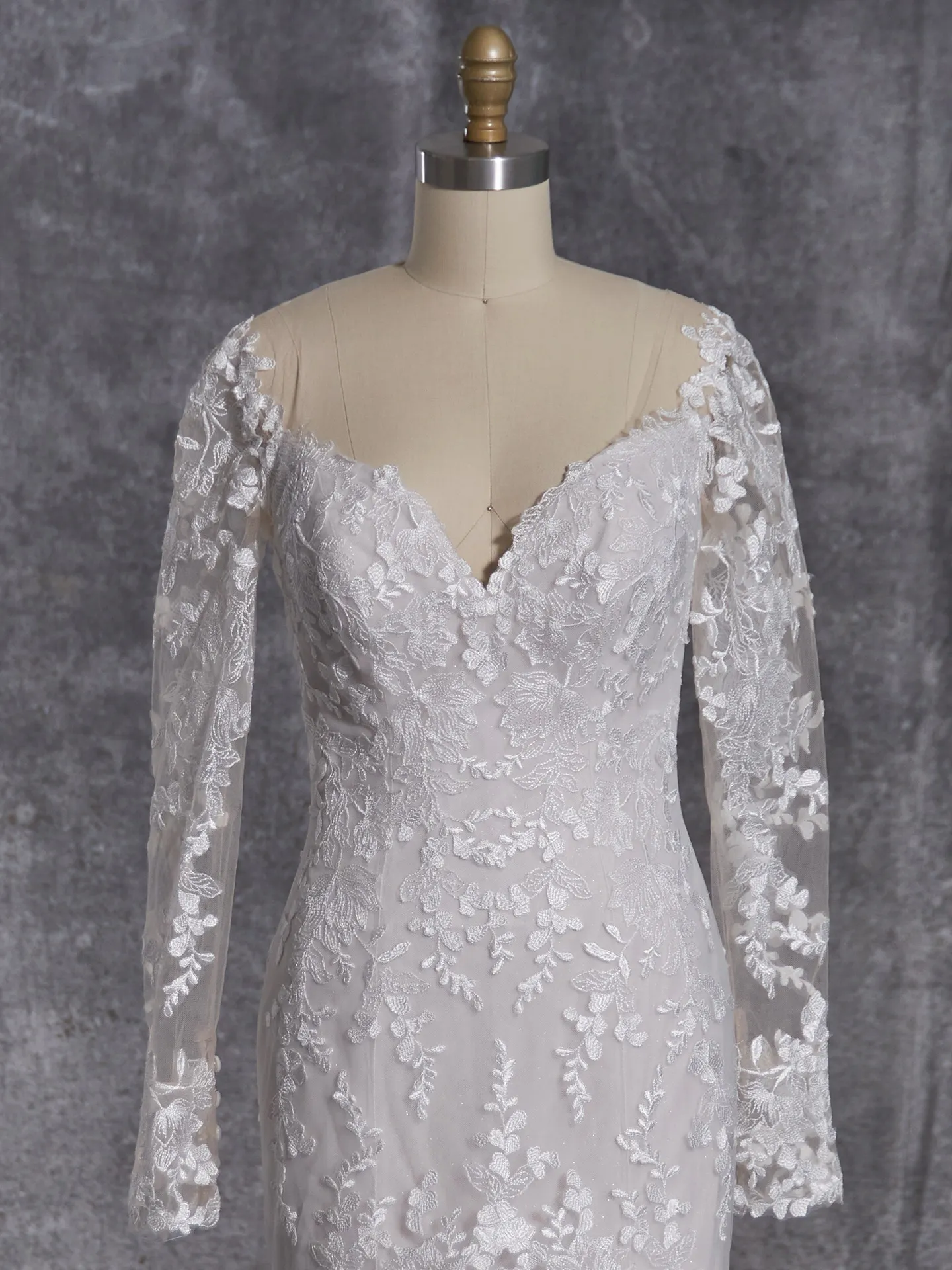 Maggie Sottero Fit and Flare Wedding Dress Glenrowan 23MC114A01 color3