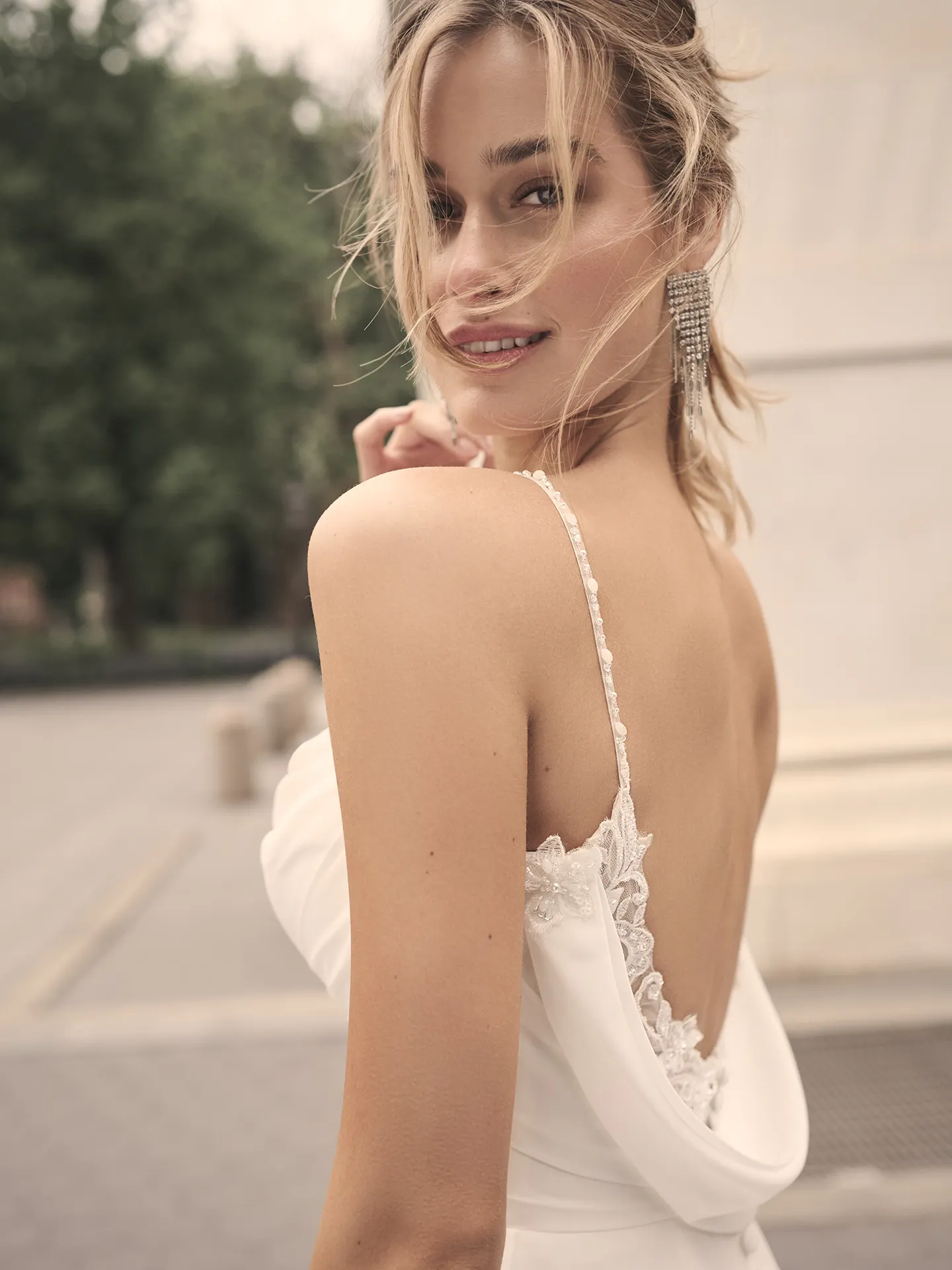 Maggie Sottero A Line Bridal Dress Jessica 23MC091A01 promo9