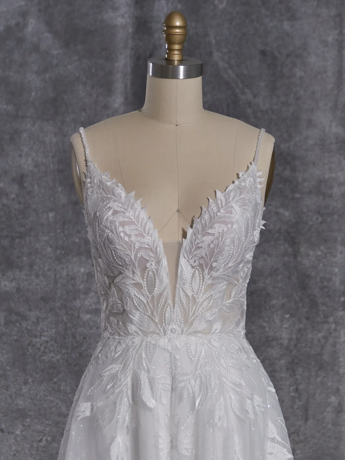 Maggie Sottero A Line Wedding Dress Keisha 23MB065A01 color1