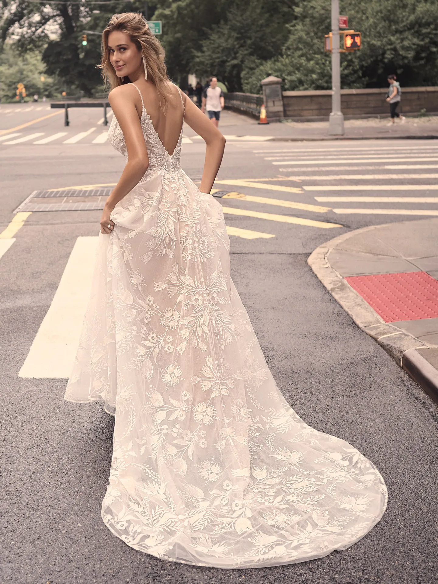 Maggie Sottero A Line Wedding Dress Keisha 23MB065A01 promo6