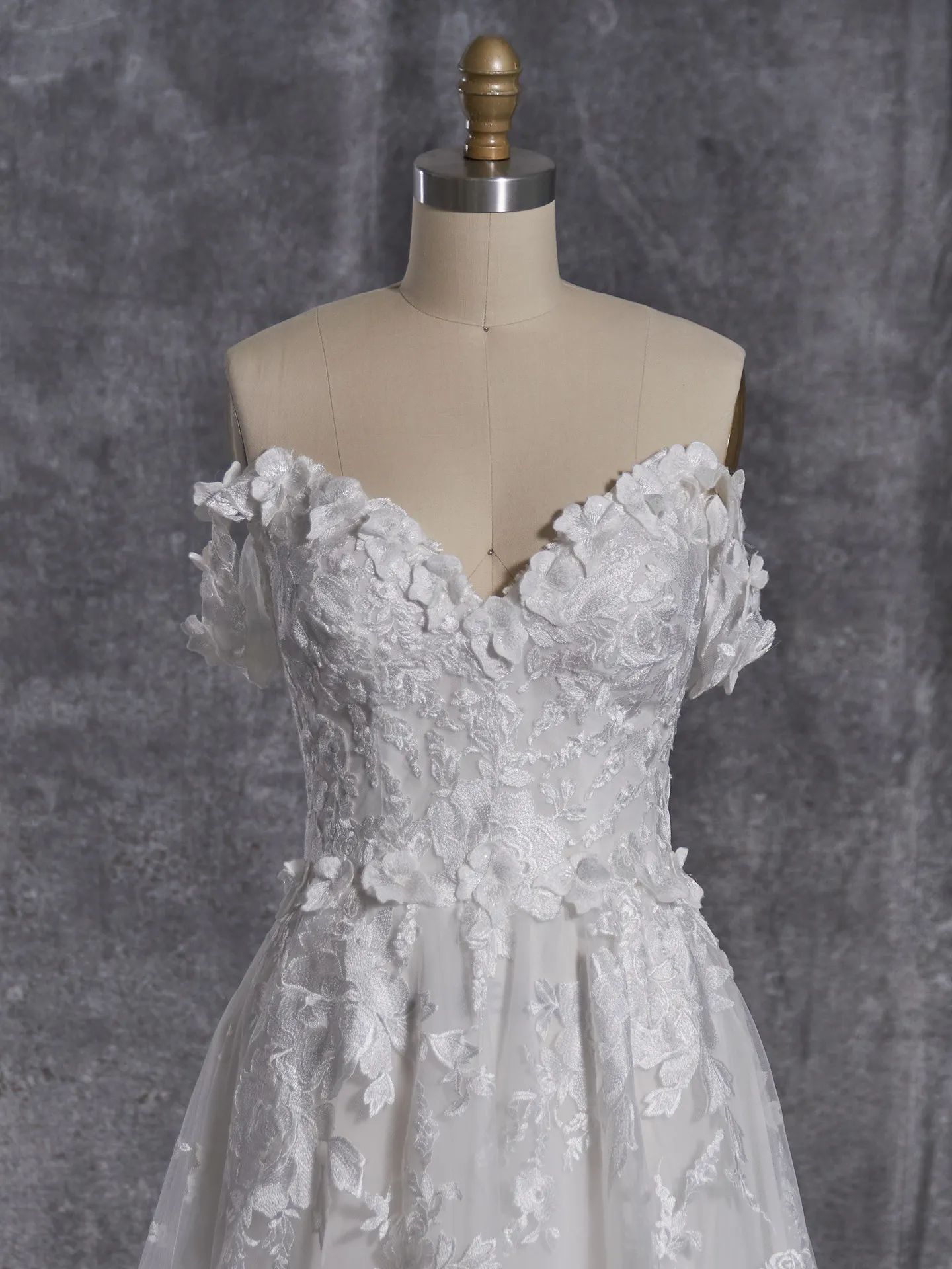 Maggie Sottero A Line Wedding Dress Leandra 23MT123A01 color1