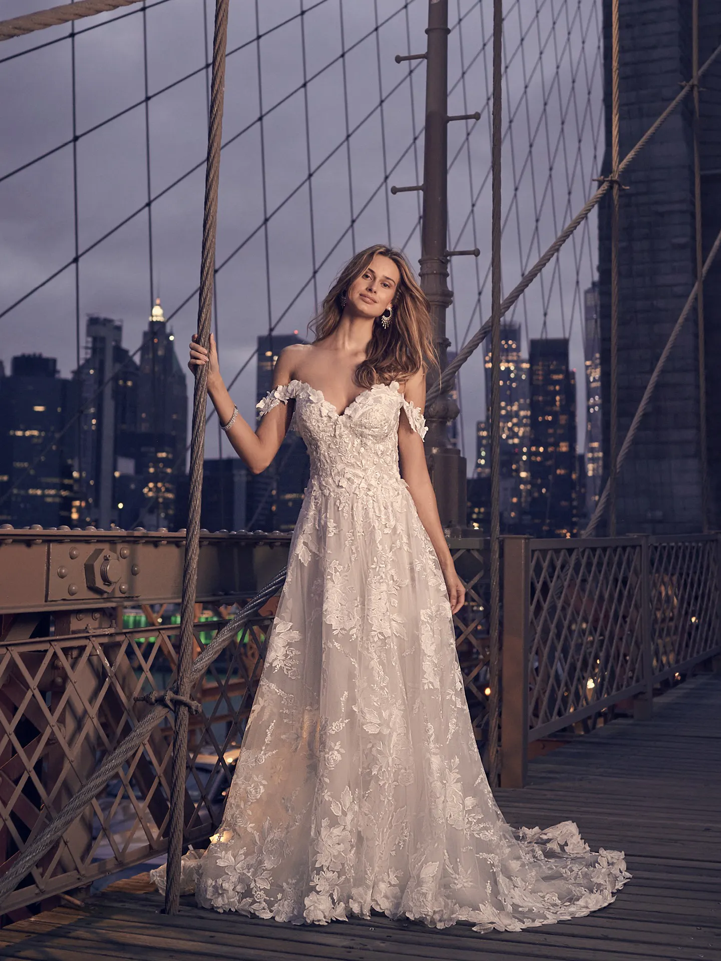 Maggie Sottero A Line Wedding Dress Leandra 23MT123A01 promo7