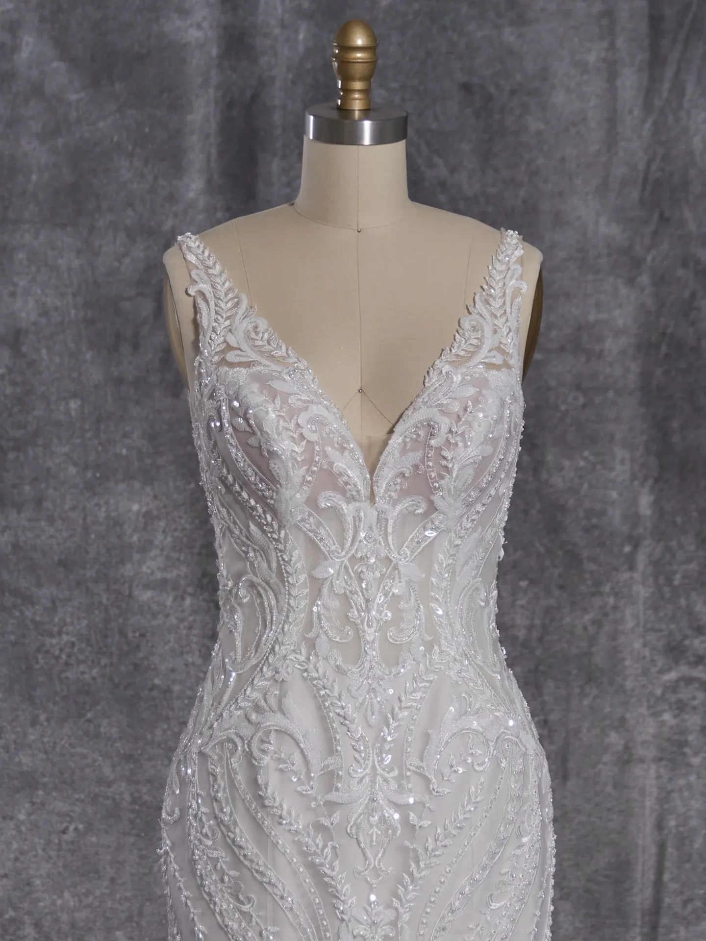 Maggie Sottero Fit and Flare Wedding Dress Marabel 23MC083A01 color2