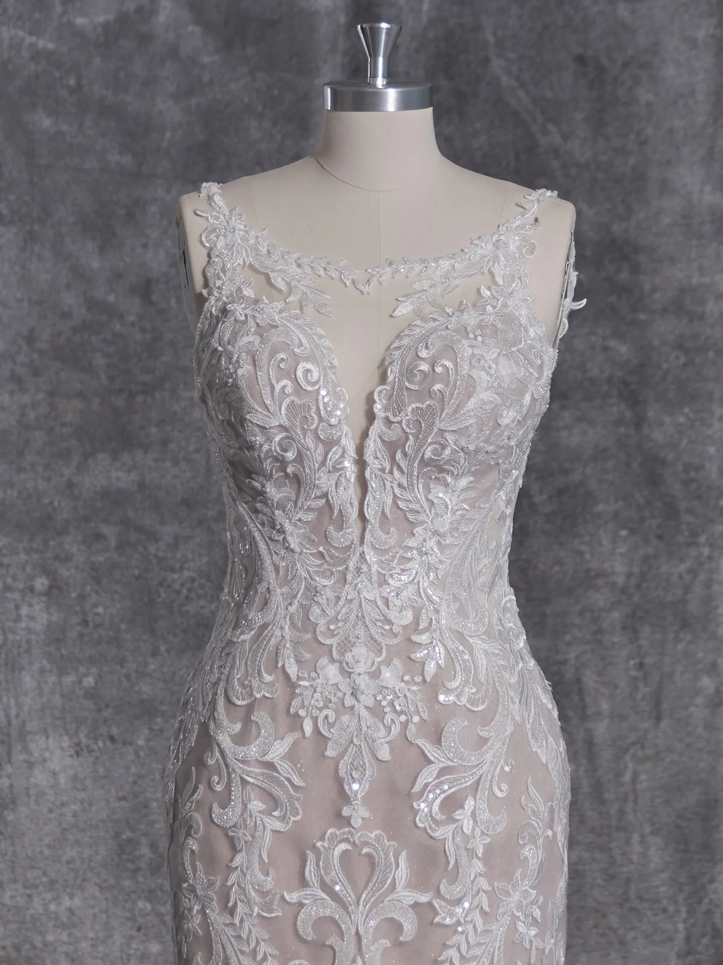 Maggie Sottero Fit and Flare Wedding Dress Saige 23MC120A01 color4