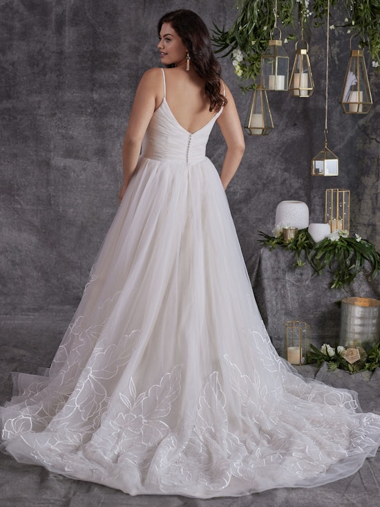 Plus Size Floral Print Dip Hem Midi Dress in Navy  Short lace wedding  dress, Black white wedding dress, Best wedding guest dresses