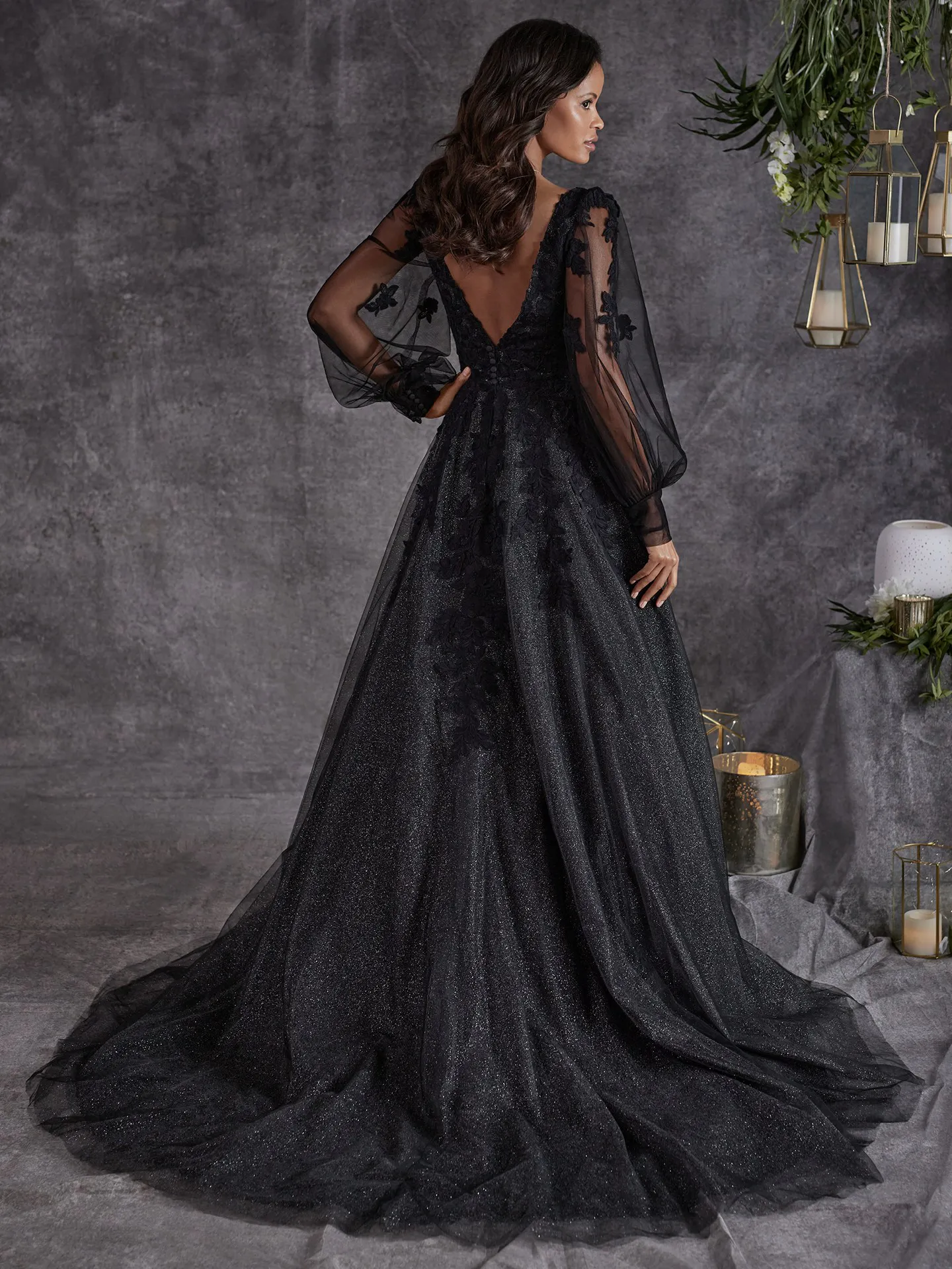 black wedding dresses with sleeves Alexandria Simple Bishop Dress | Maggie Sottero SIZE:5/6Y (30)