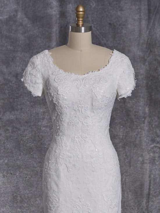 Rebecca Ingram A Line Wedding Dress Daphne Leigh 20RC182B01 color1