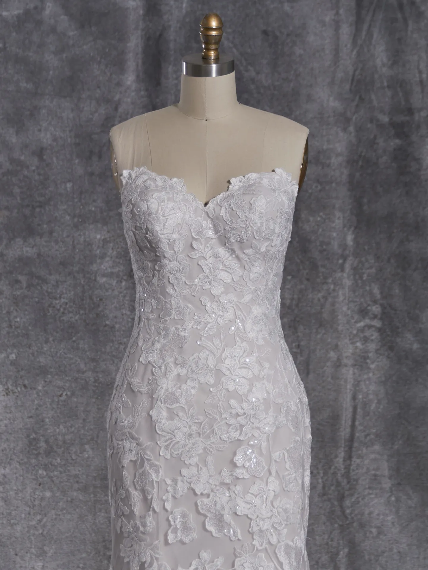 Rebecca Ingram Sheath Wedding Dress Helen 23RS081A01 color2