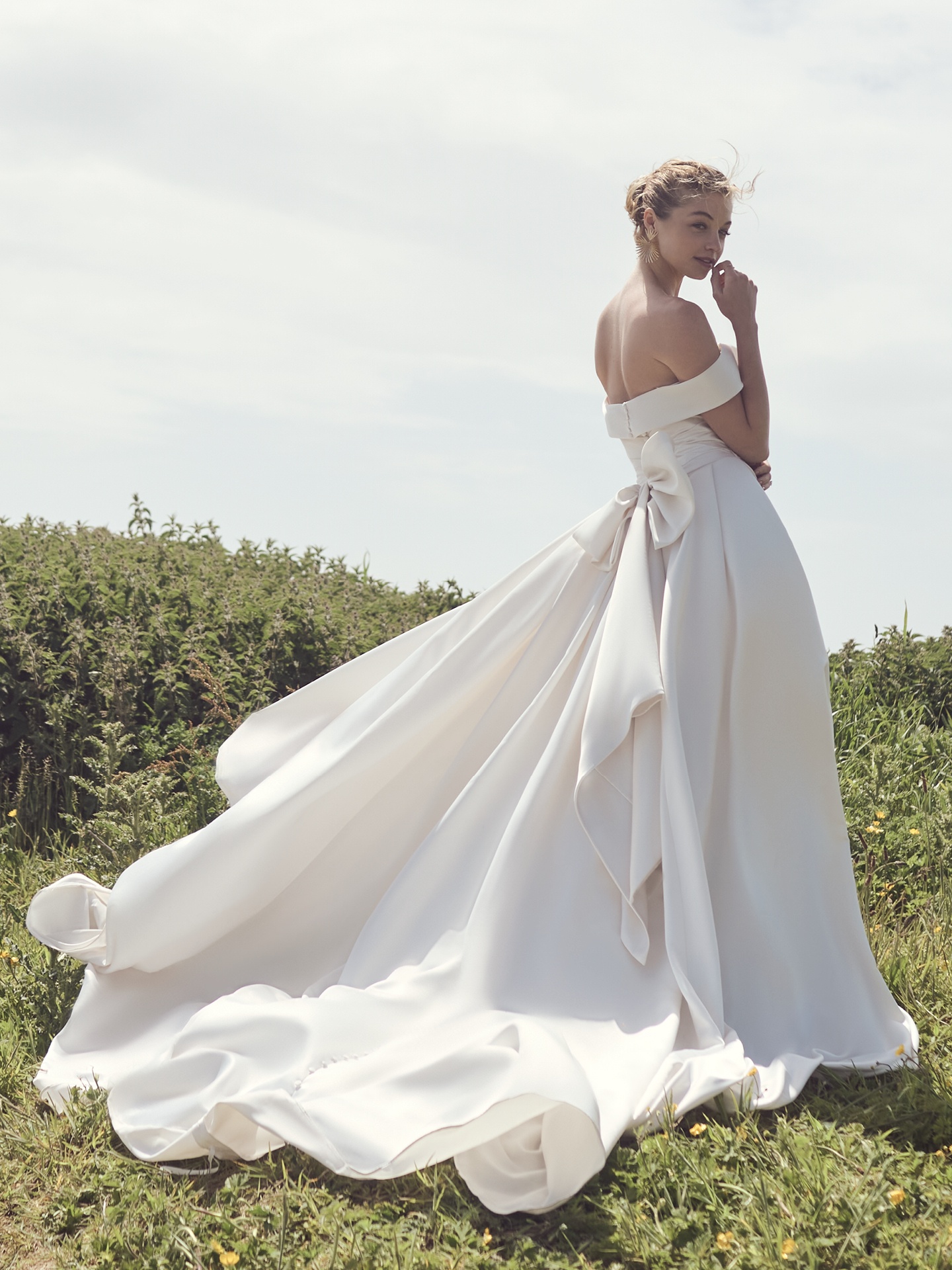 Kiki Vintage Off-The-Shoulder Ballgown | Rebecca Ingram