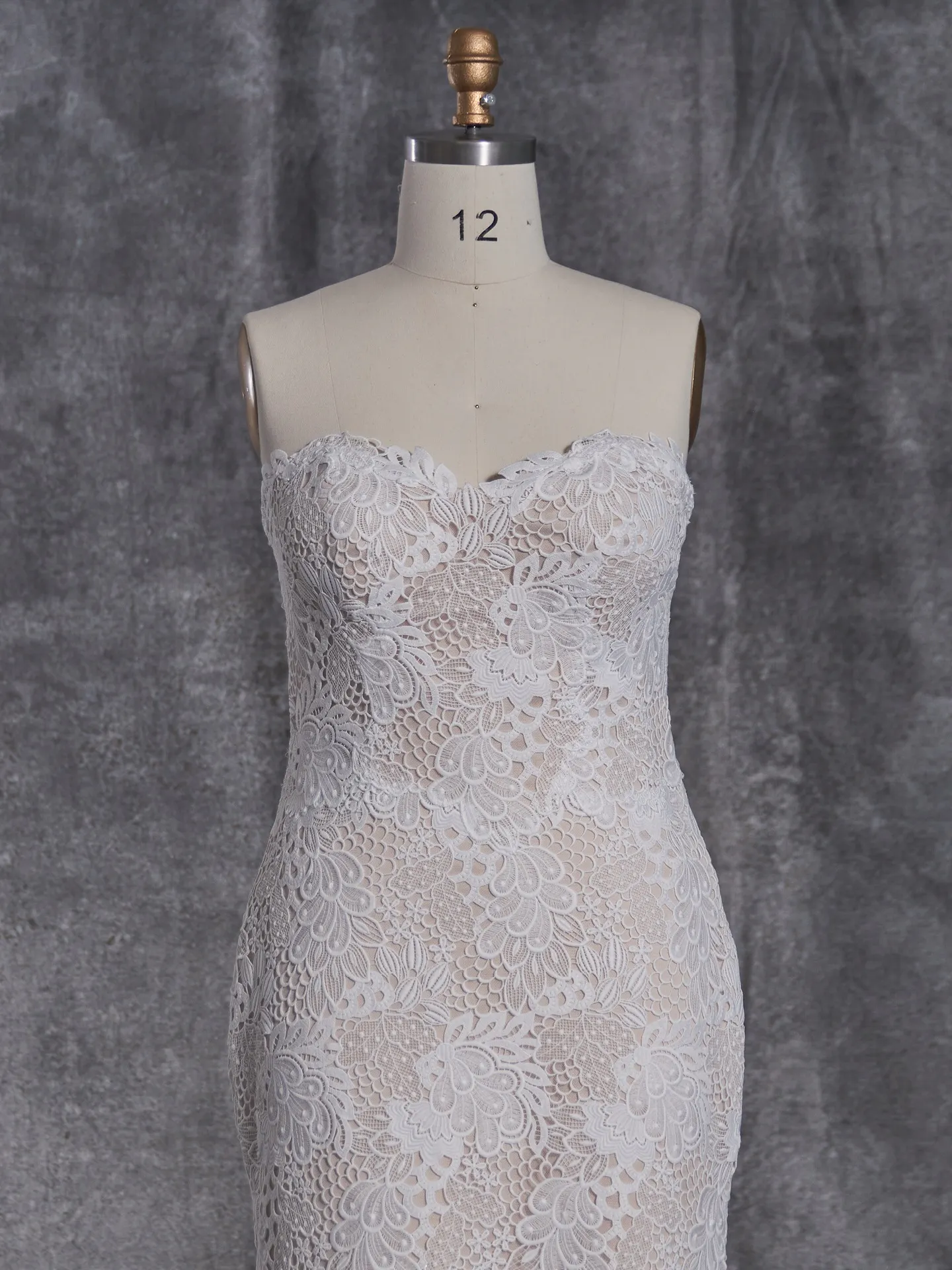 Rebecca Ingram Sheath Wedding Dress Laura 23RK135A01 color2