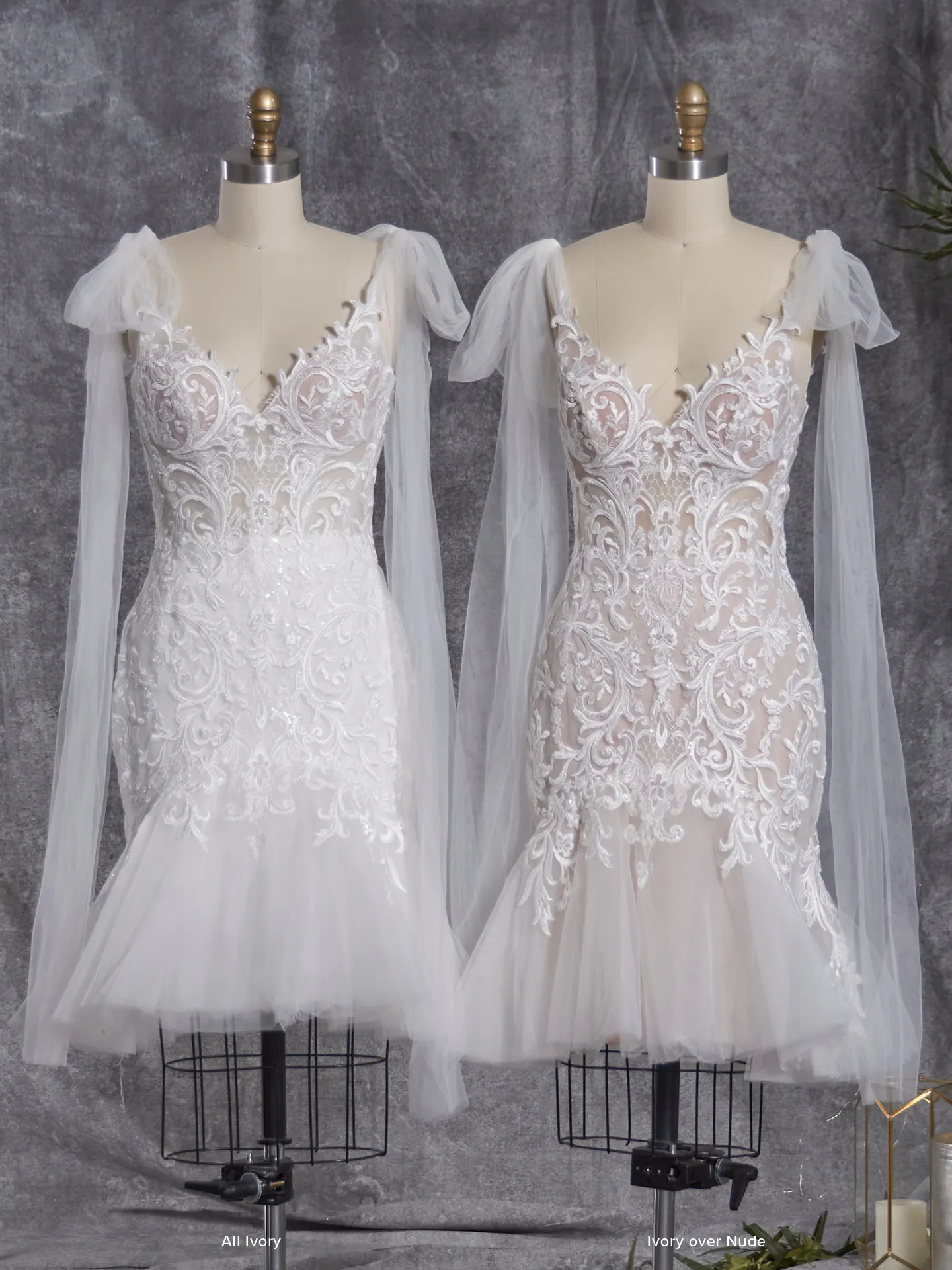 Rebecca Ingram Fit and Flare Wedding Dress Whitney 23RN137A01 color3