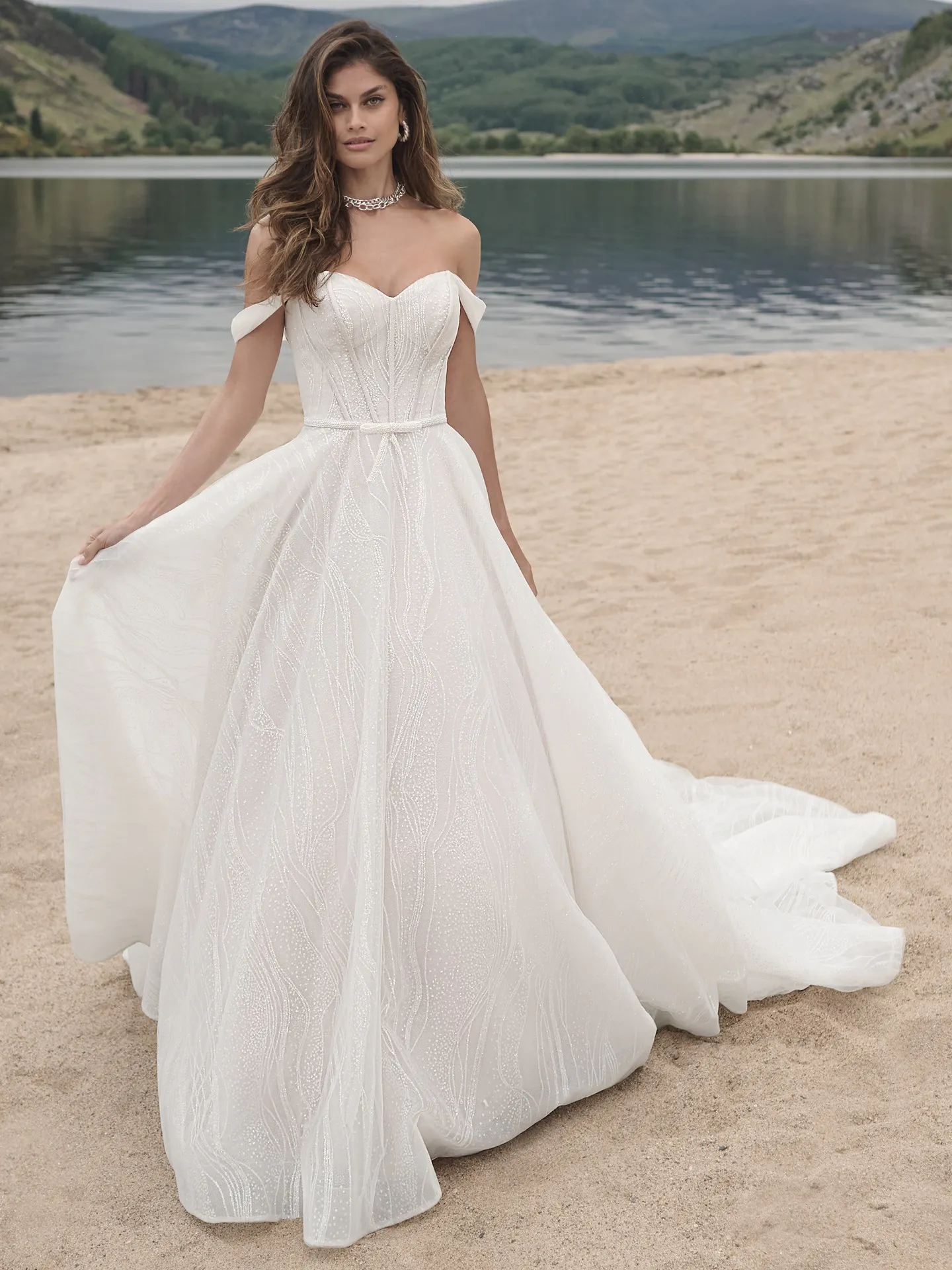 Sottero and Midgley Ballgown Wedding Dress Chase 23ST105A01 promo7