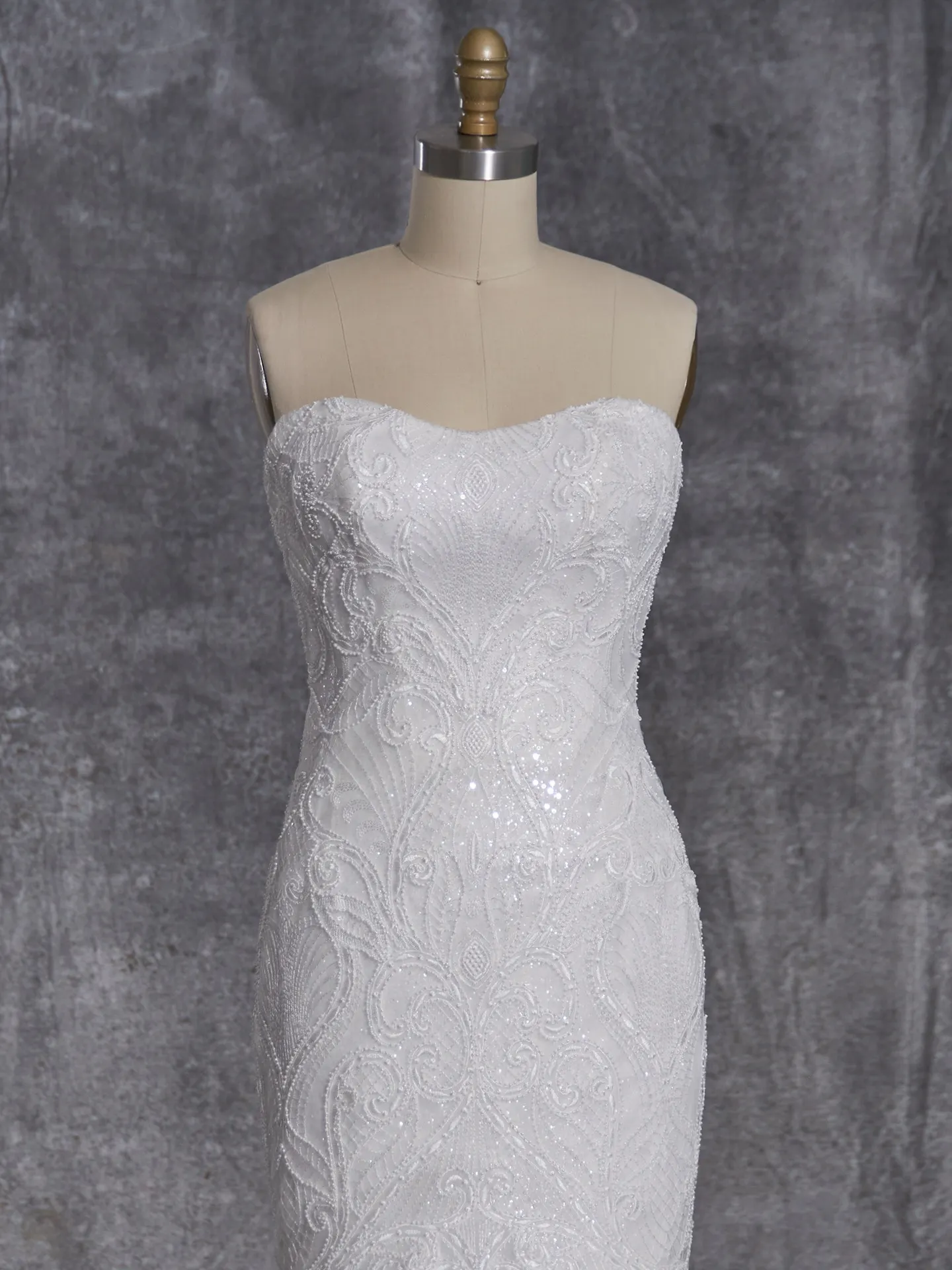 Sottero and Midgley Fit and Flare Bridal Dress Juliette 23ST087A01 color1