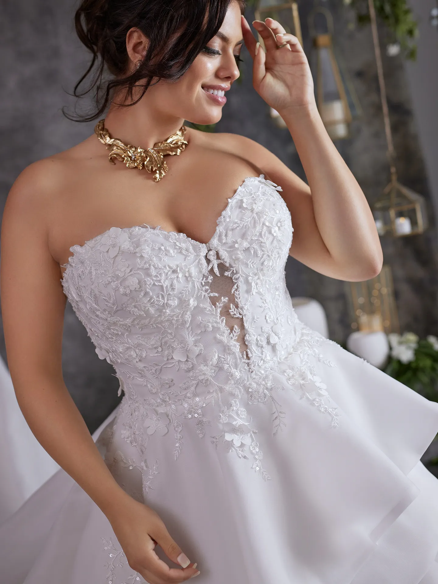 Sottero and Midgley A line Wedding Dress Knox 23SC071A01 alt51