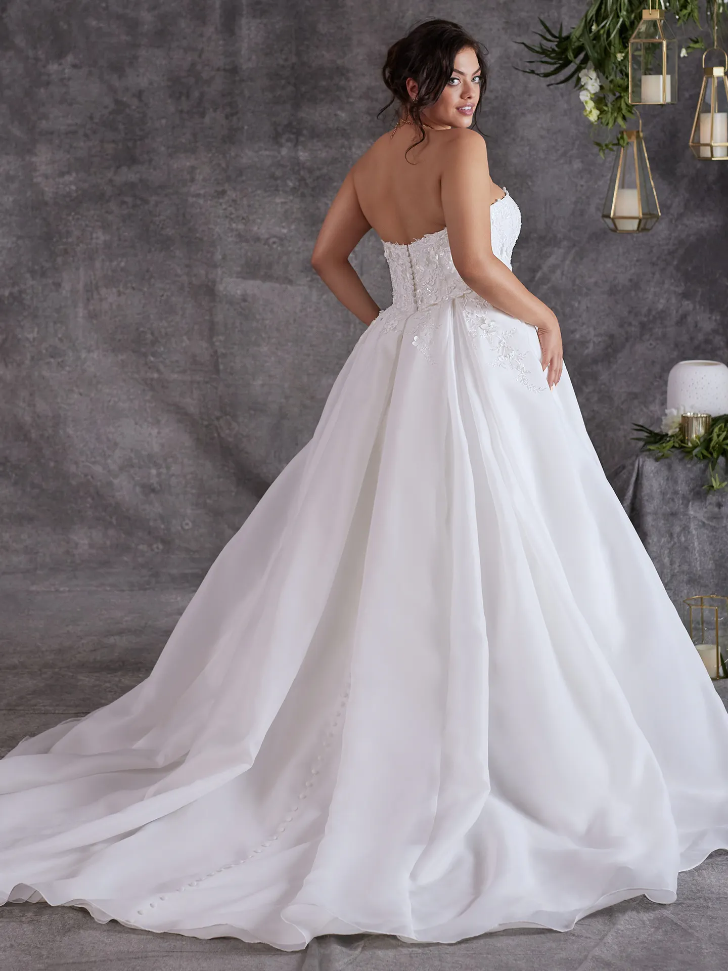 Sottero and Midgley A line Wedding Dress Knox 23SC071A01 alt52