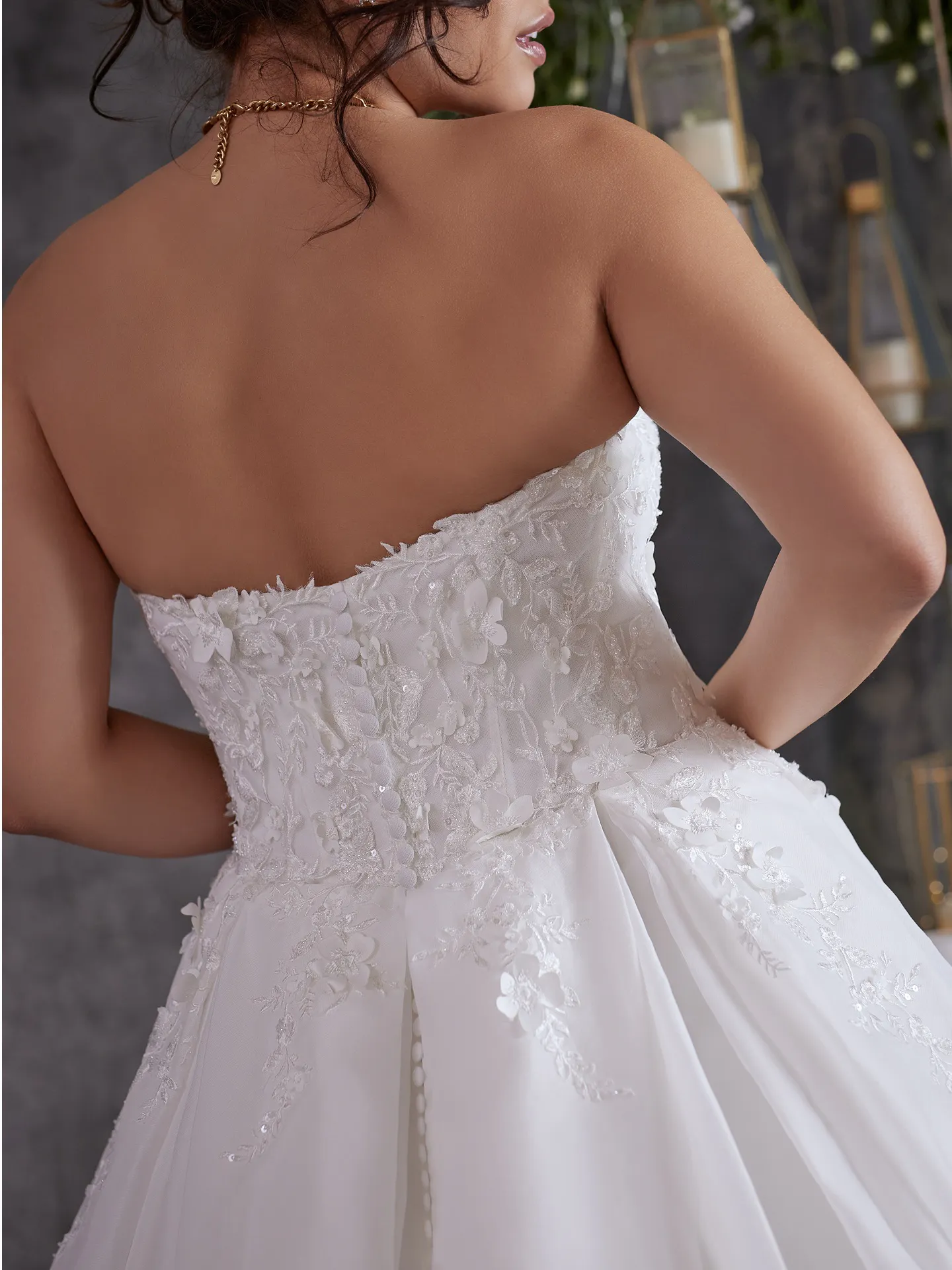 Sottero and Midgley A line Wedding Dress Knox 23SC071A01 alt54