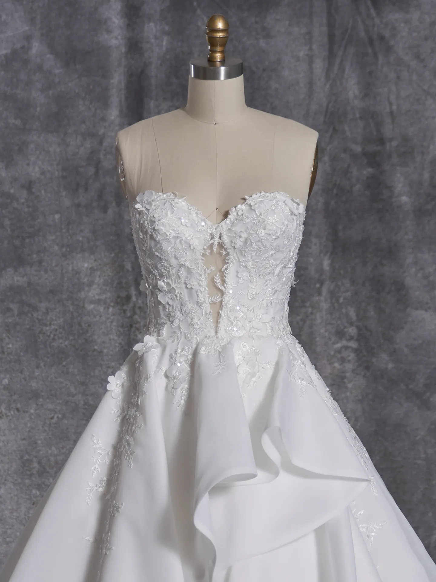 Sottero and Midgley A line Wedding Dress Knox 23SC071A01 color1