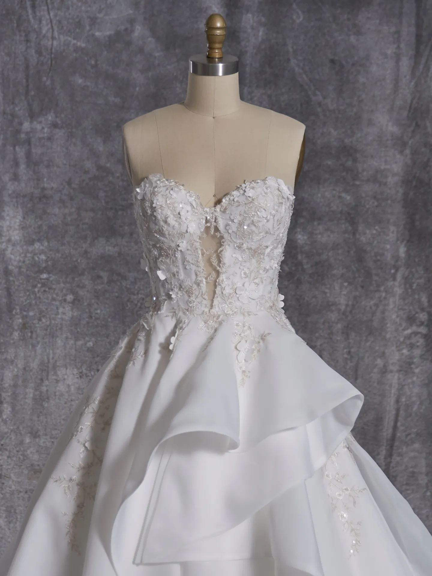 Sottero and Midgley A line Wedding Dress Knox 23SC071A01 color2
