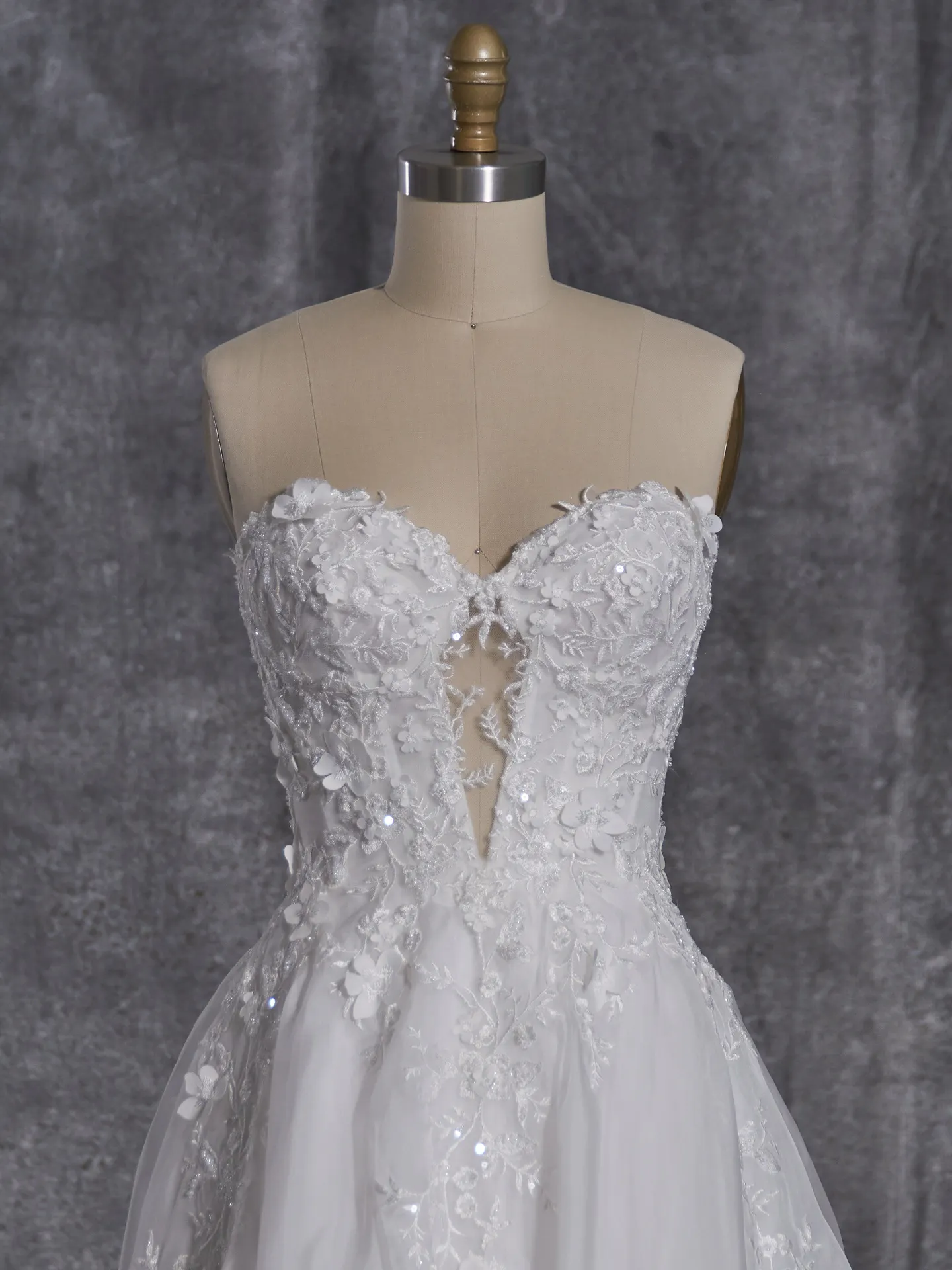 Sottero and Midgley A line Bridal Gown Knox Lane 23SC071B01 color1