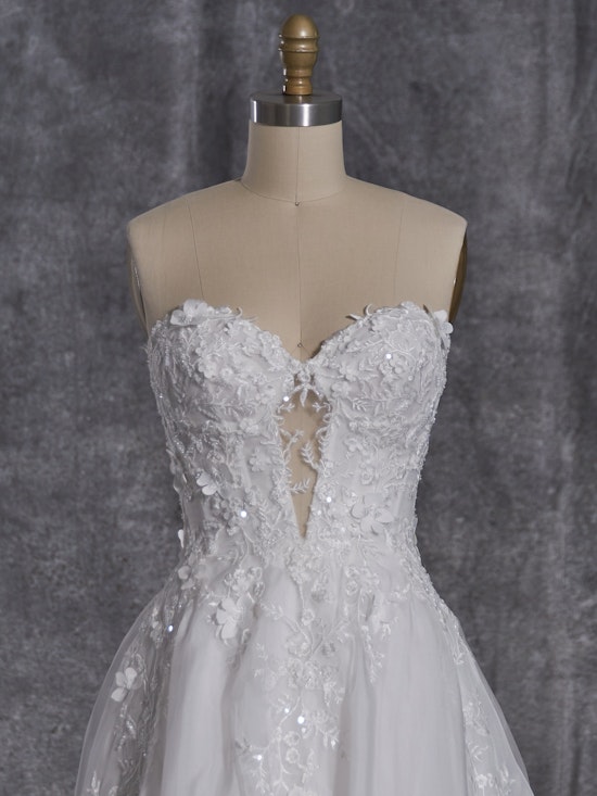 Sottero and Midgley A line Bridal Gown Knox Lane 23SC071B01 color1