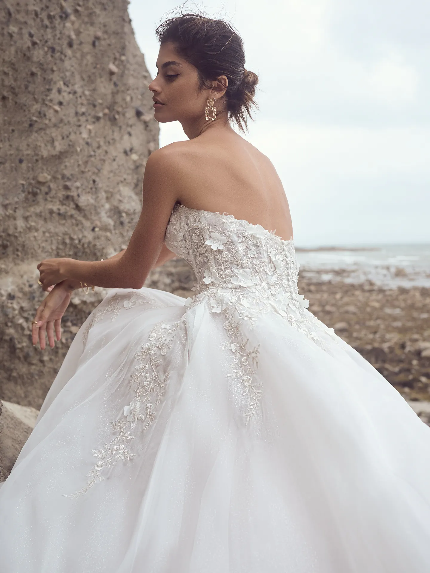 Sottero and Midgley A Line Wedding Dress Knox Lane 23SC071B01 promo9