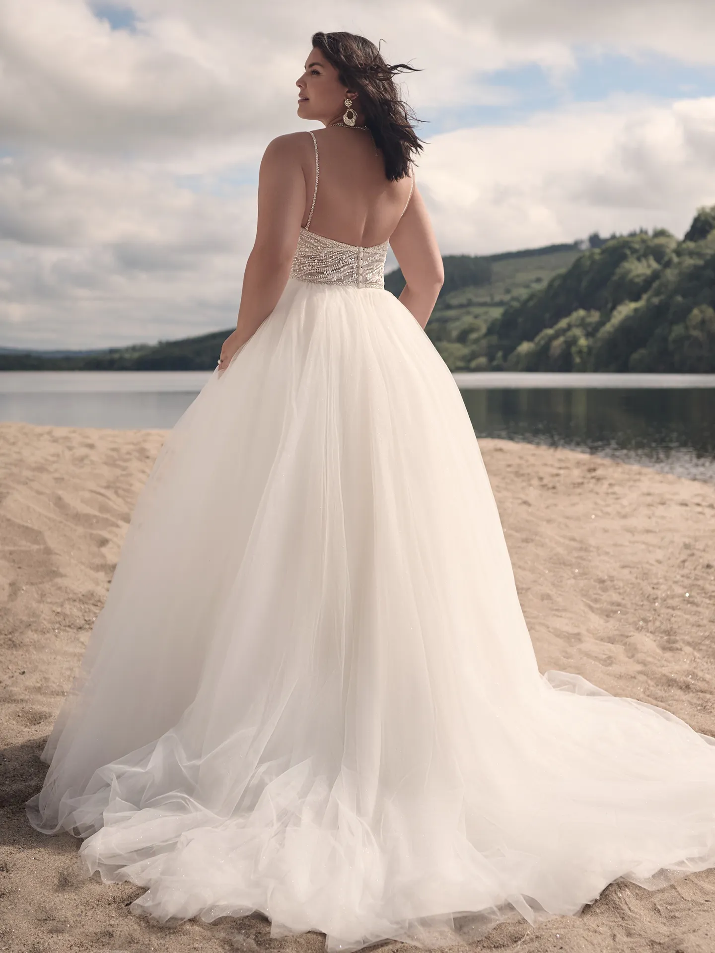 Sottero and Midgley Ballgown Wedding Dress Royce 23SS056A01 promo9 Curve