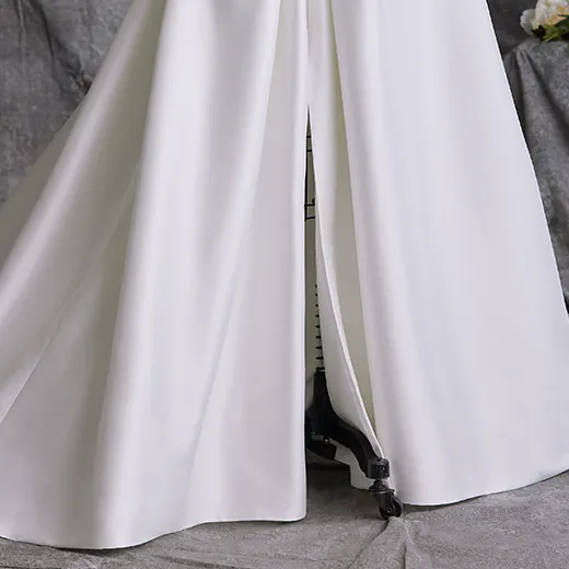 Aspen A-line strapless wedding dress by Sottero and Midgley.
