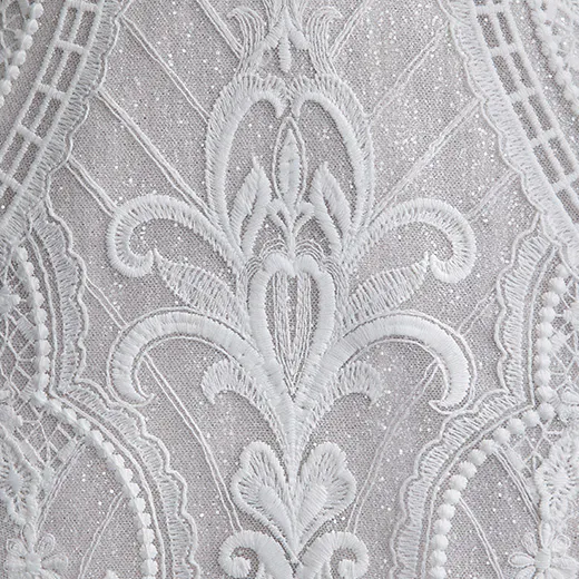 Sottero and Midgley Bronson lace detail with floral patterns