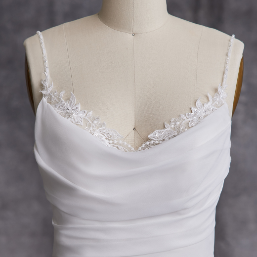 Jessica Chiffon A-line Wedding Dress | Maggie Sottero
