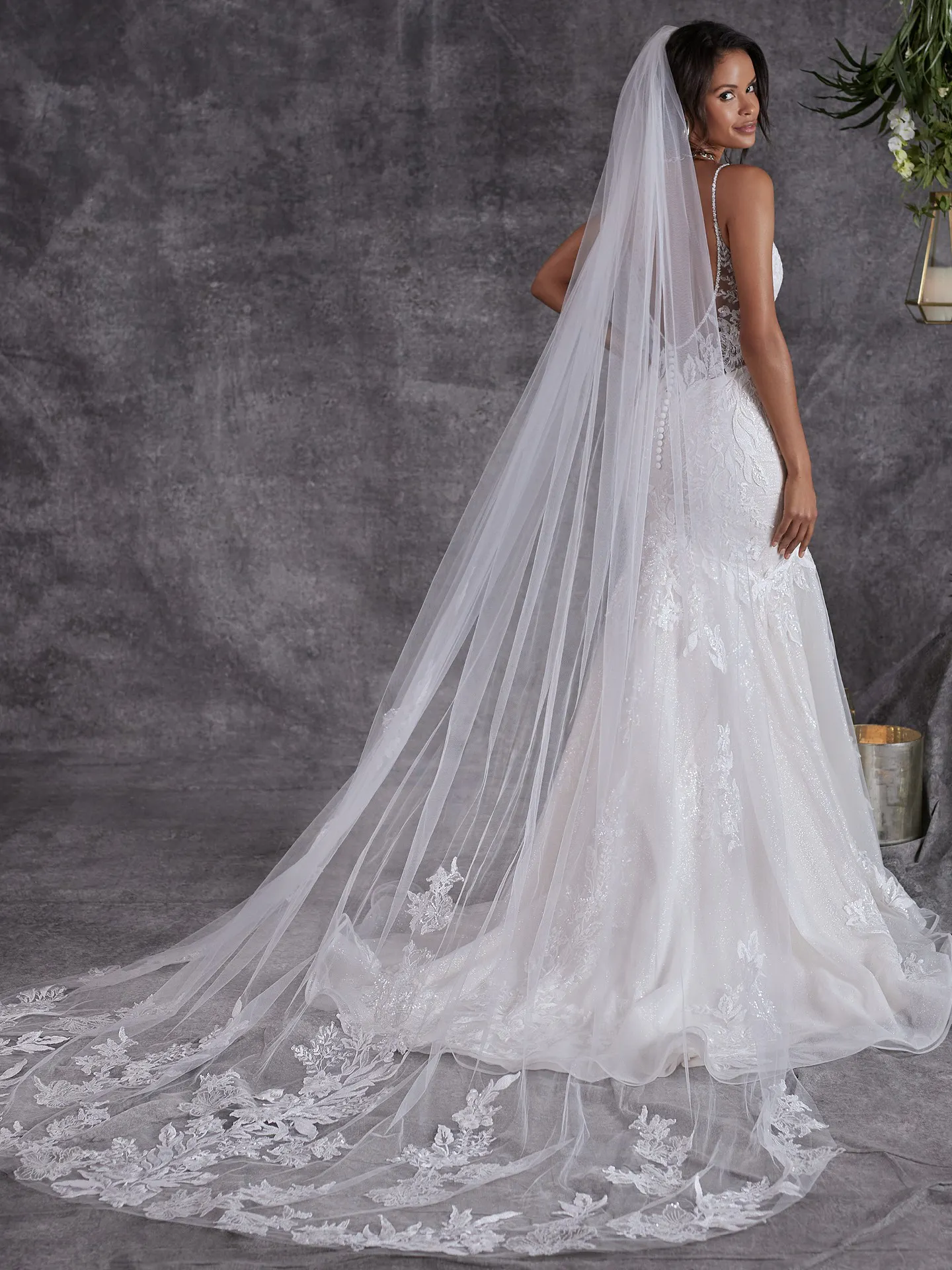 Sottero and Midgley Chapel Wedding Veil Dove VLB23SS060000 PROMO3
