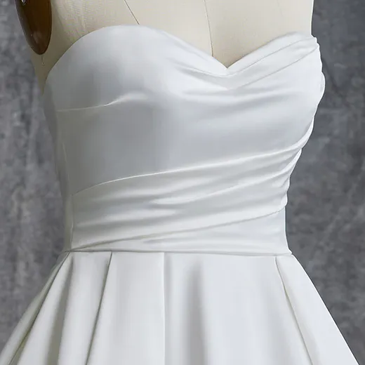 Maggie Sottero Anniston Satin Ballgown front view