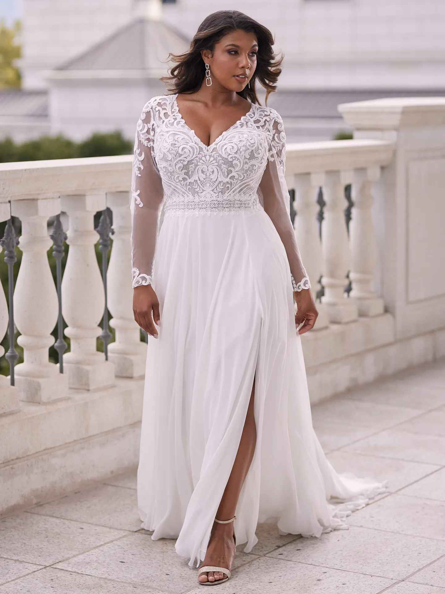 Rebecca Ingram A-Line-Wedding-Dress Lorraine-Dawn 22RS586 Alt8