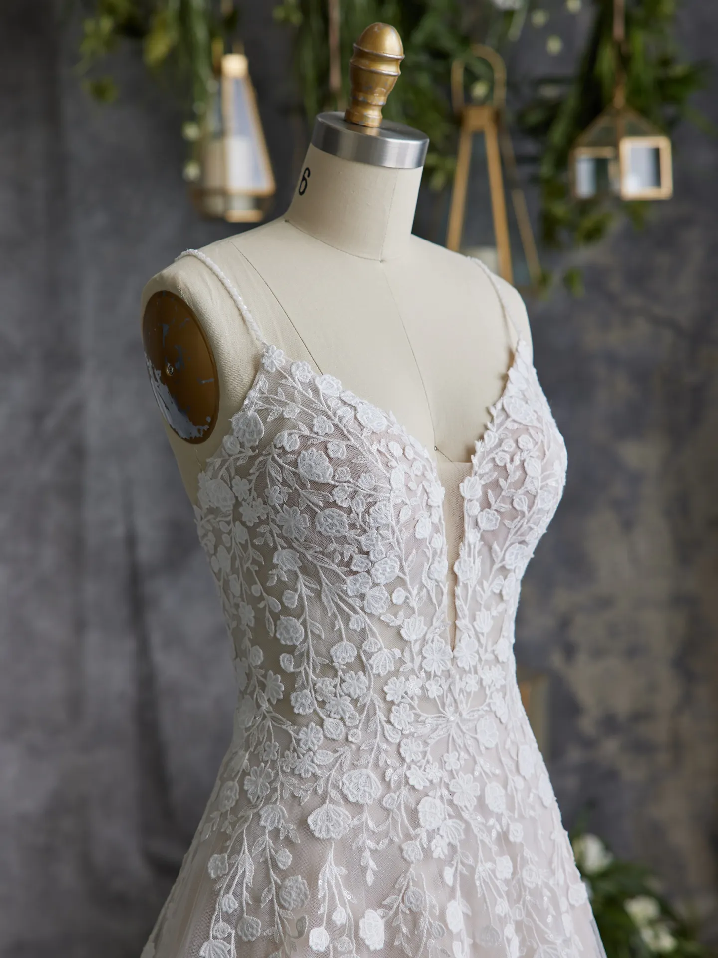Maggie Sottero Edwina 23MS617A01 A Line Wedding Dress