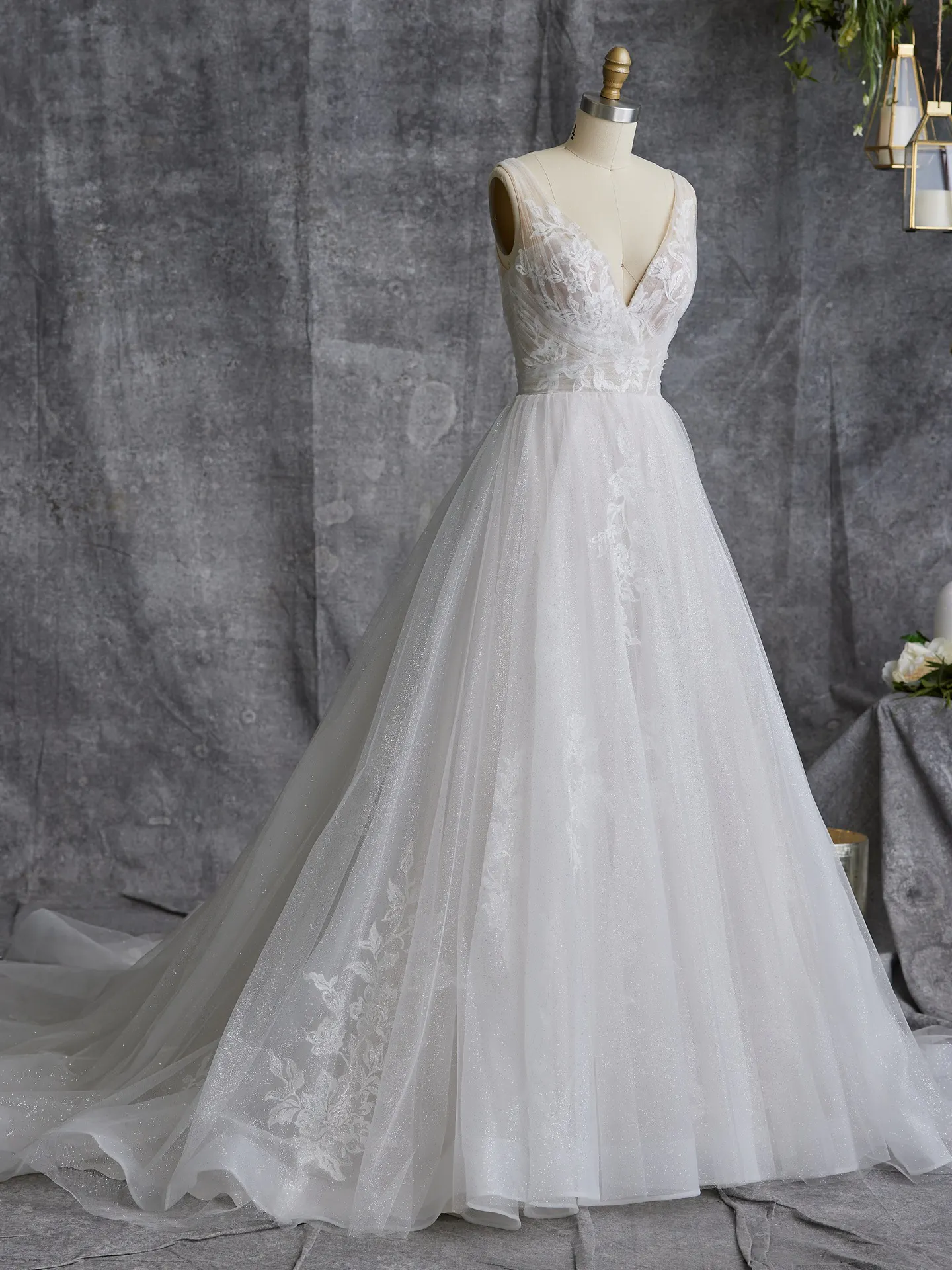 Maggie Sottero Teona 23MN602A01 A Line Wedding Dress