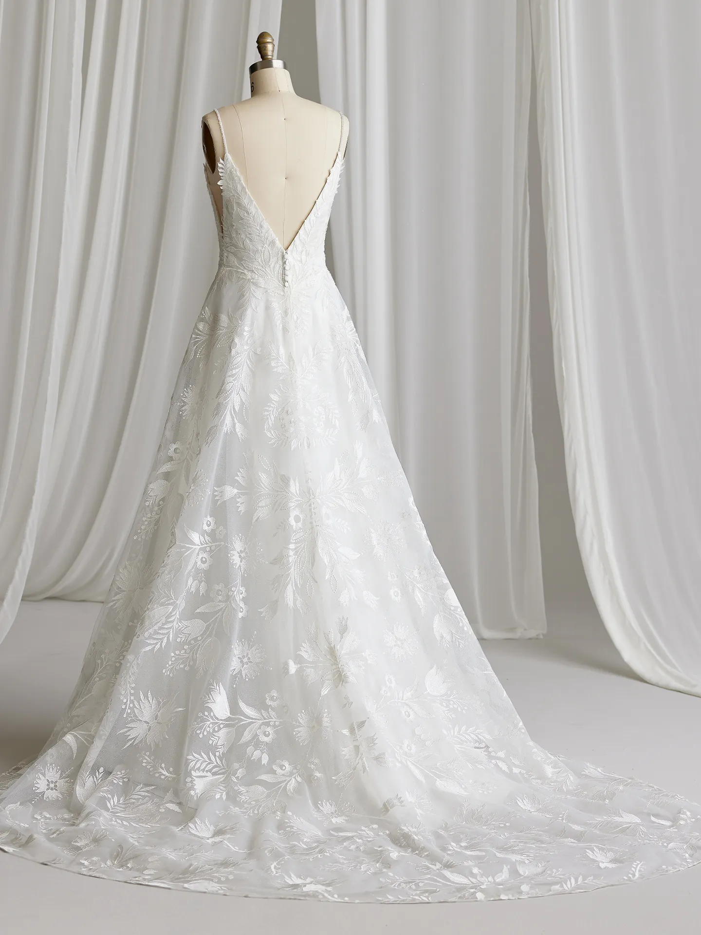 Maggie Sottero Keisha 23MB065B01 A Line Wedding Dress, Alt102