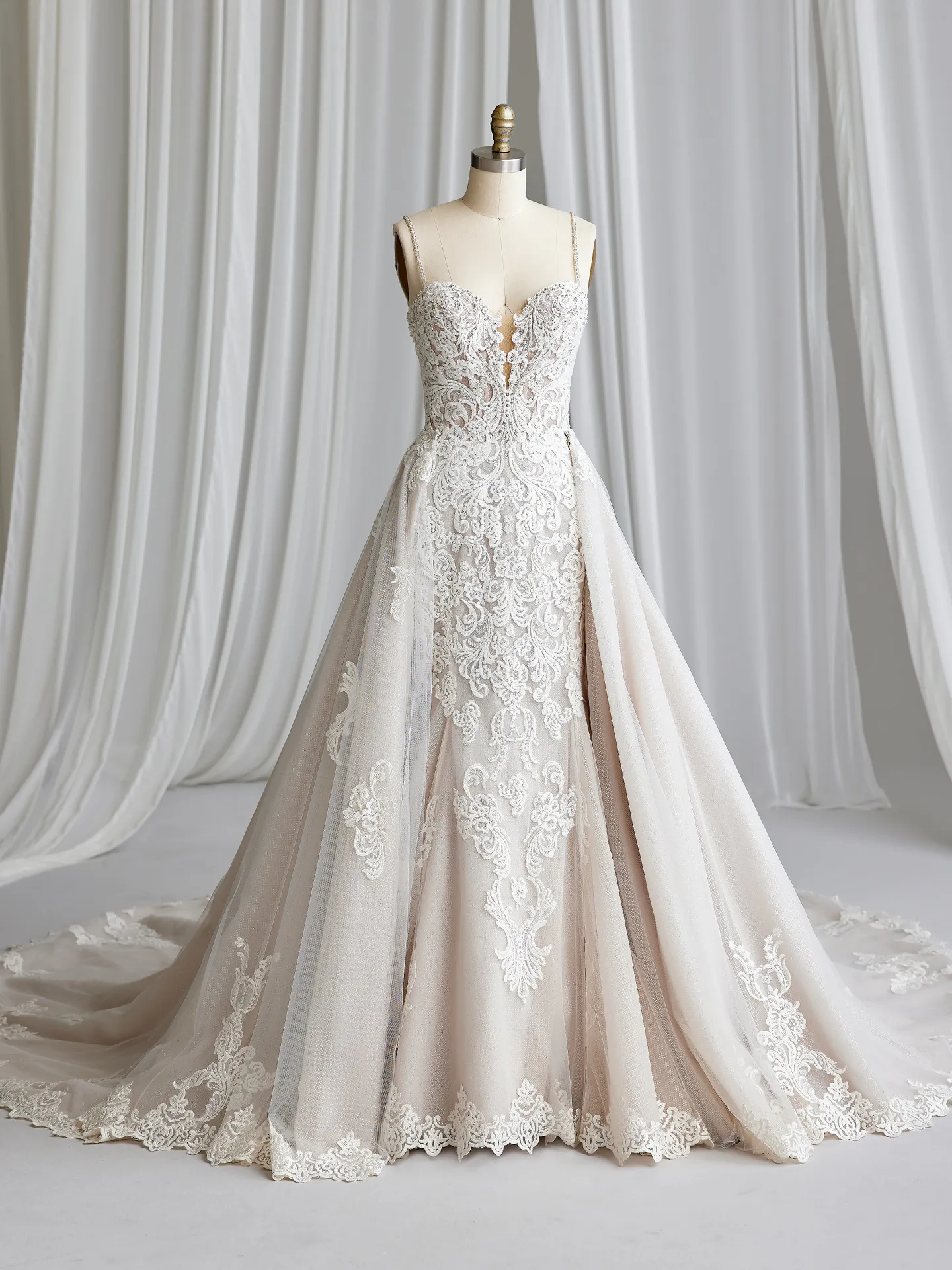 Maggie Sottero Fiona YYDTA+23MS714000 Fit and Flare Wedding Dress, Alt100